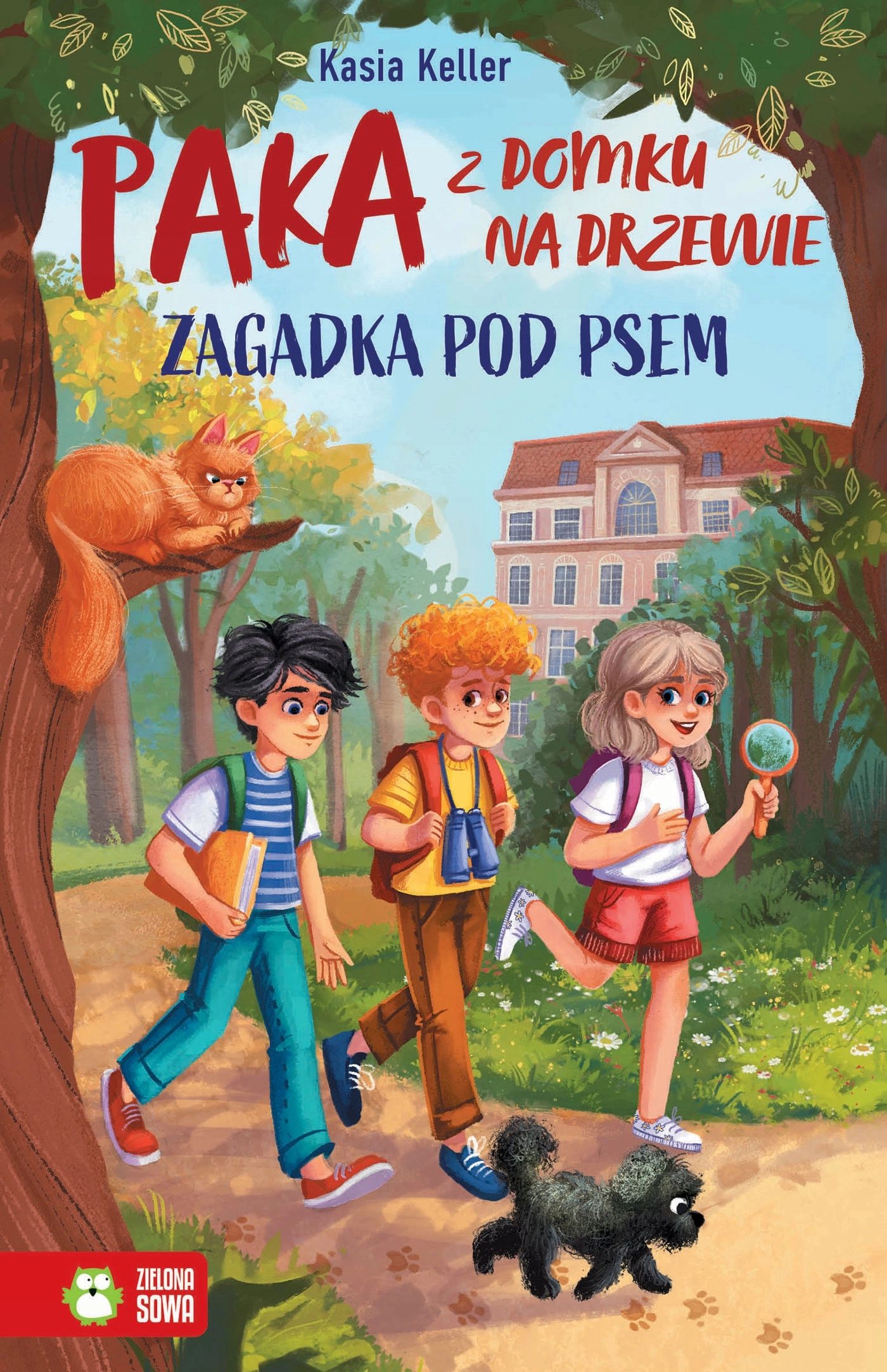 Książka - PAKA z domku na drzewie. Zagadka pod psem