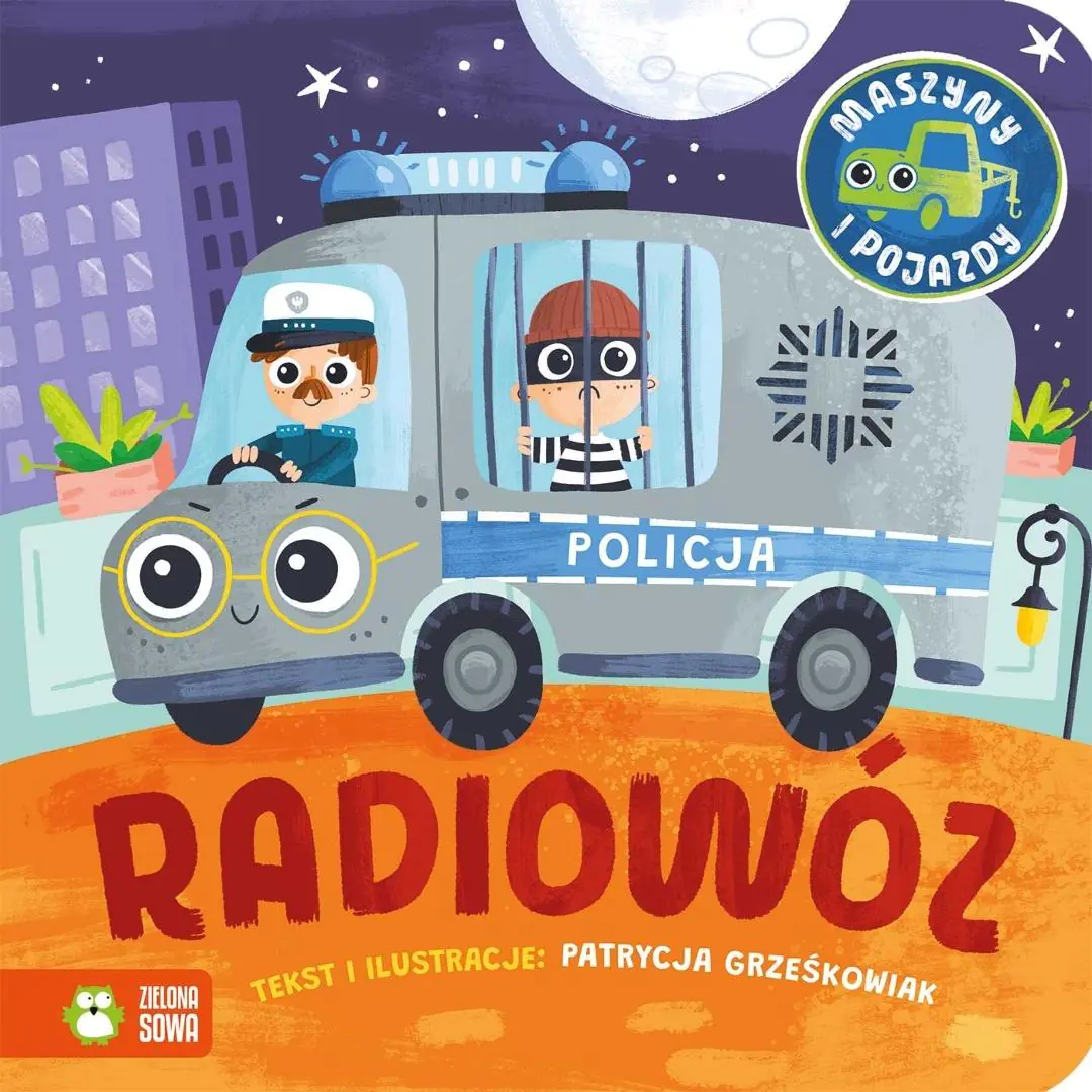 Książka - Radiowóz. Maszyny i pojazdy