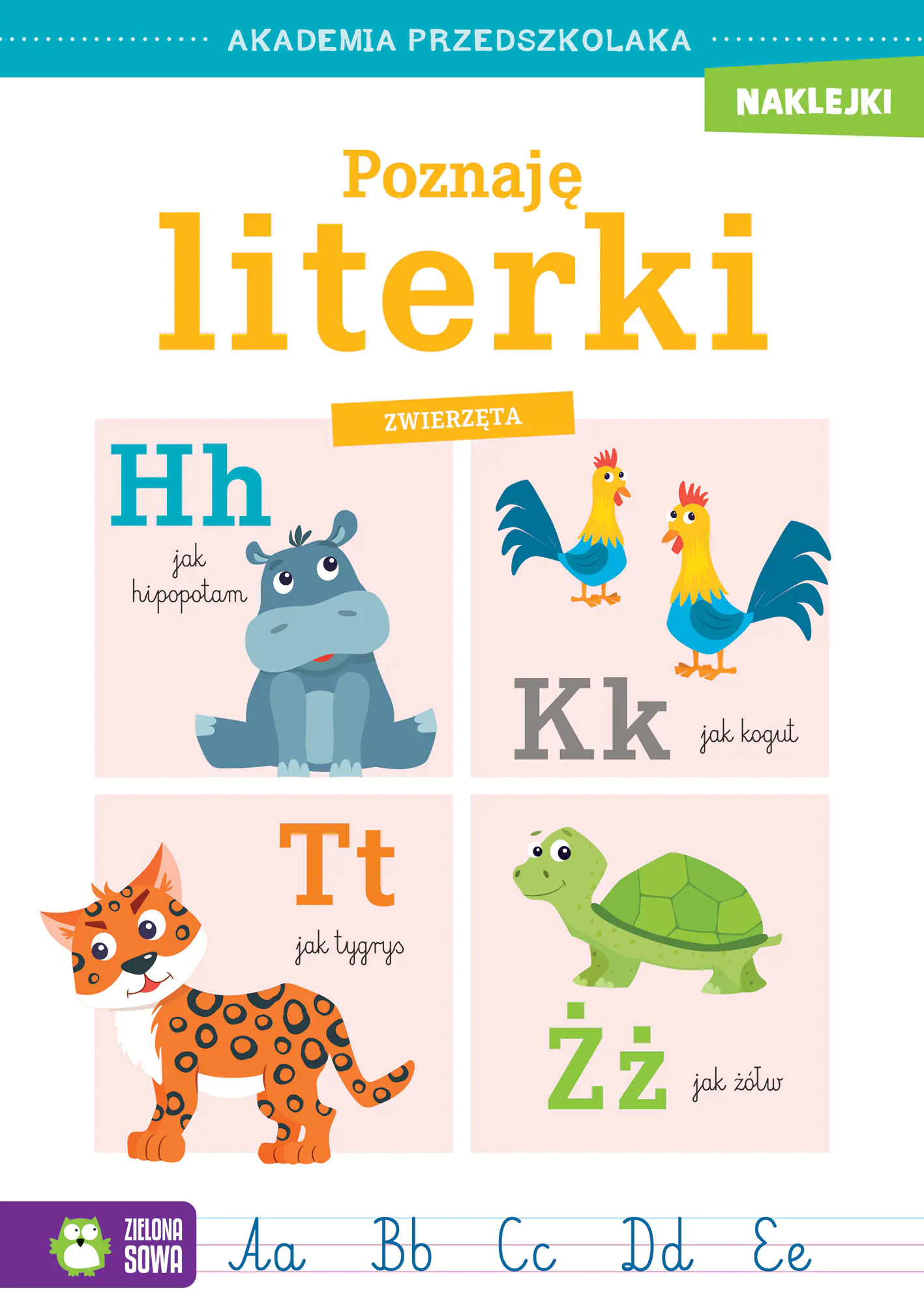 Książka - KSIAZECZKA EDUK 165X235 POZNAJE LITER NA ZWIW ZS