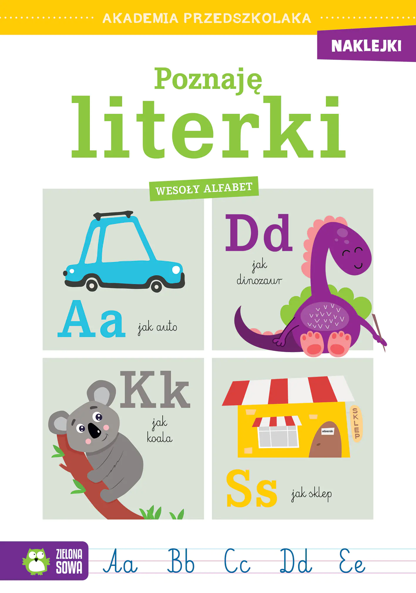 Książka - KSIAZECZKA EDUK 165X235 POZNAJE LITERKI NAKL ZS