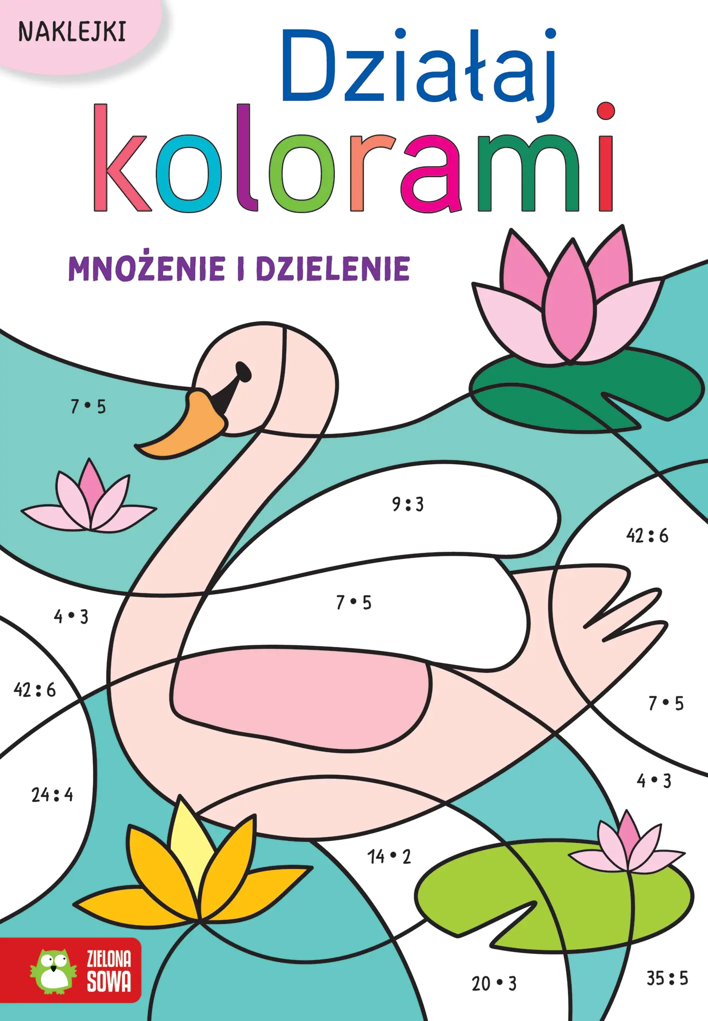 Książka - Mnożenie i dzielenie. Działaj kolorami