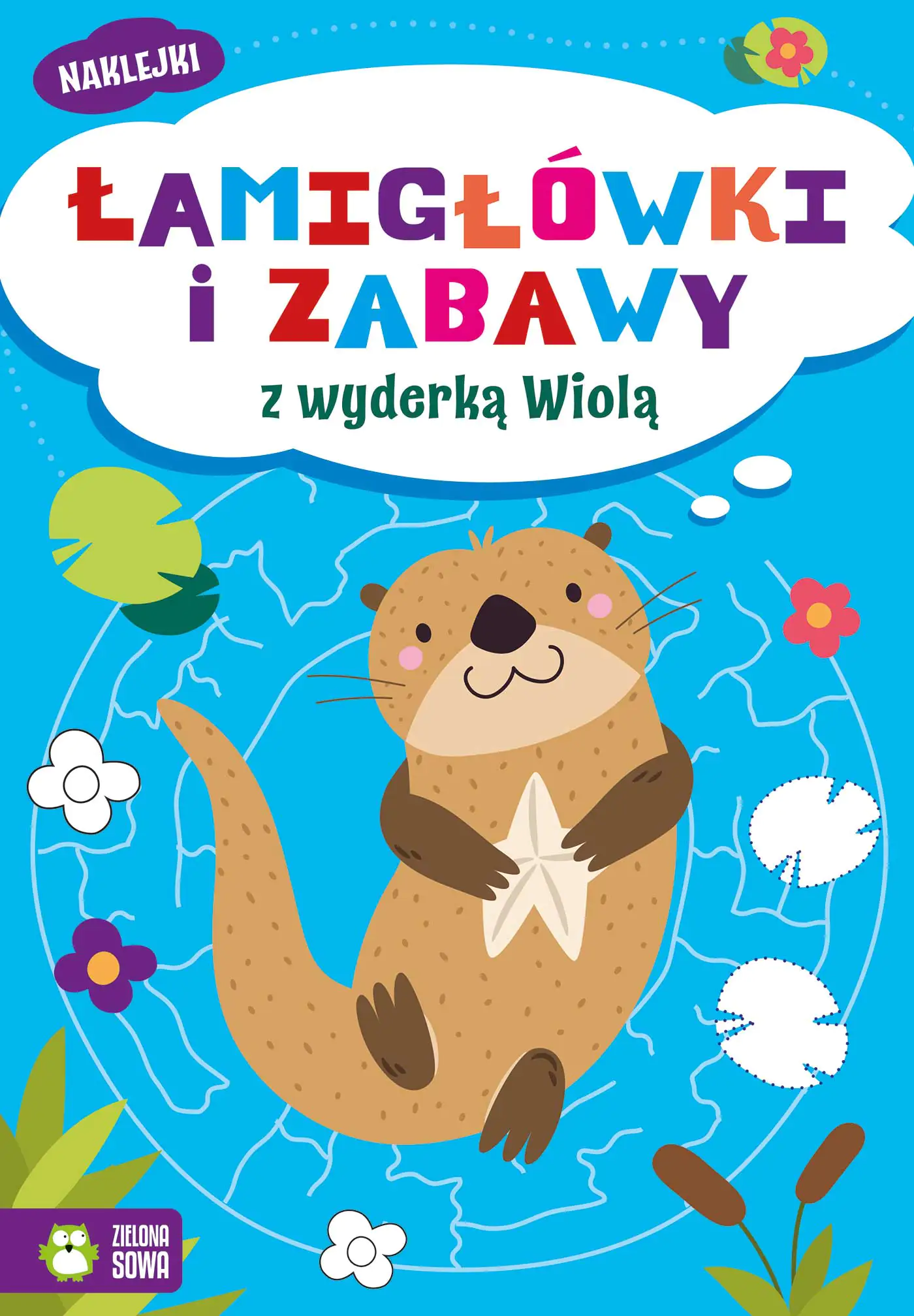 Książka - KSIAZECZKA EDUK LAMIG I ZABAWY Z WYDERKA WIOLA