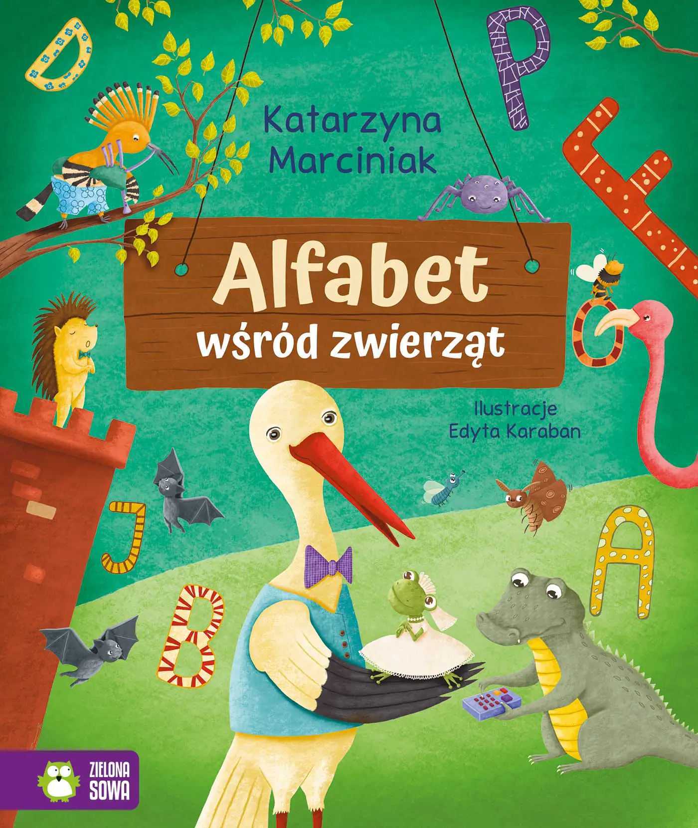 Książka - Alfabet wśród zwierząt