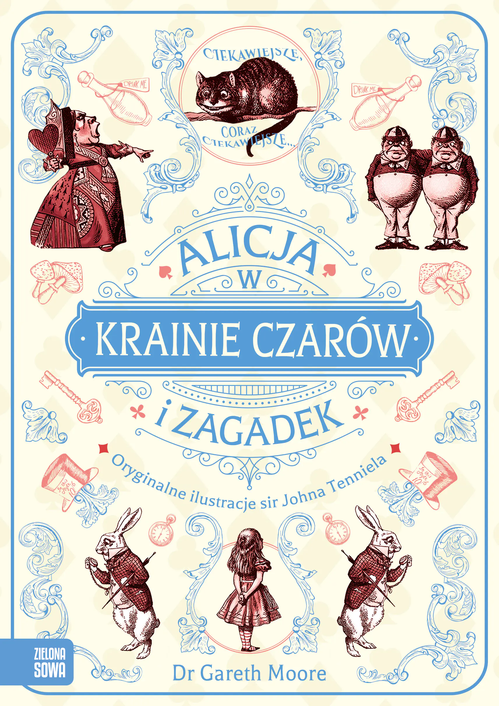 Książka - Alicja w Krainie Czarów i Zagadek
