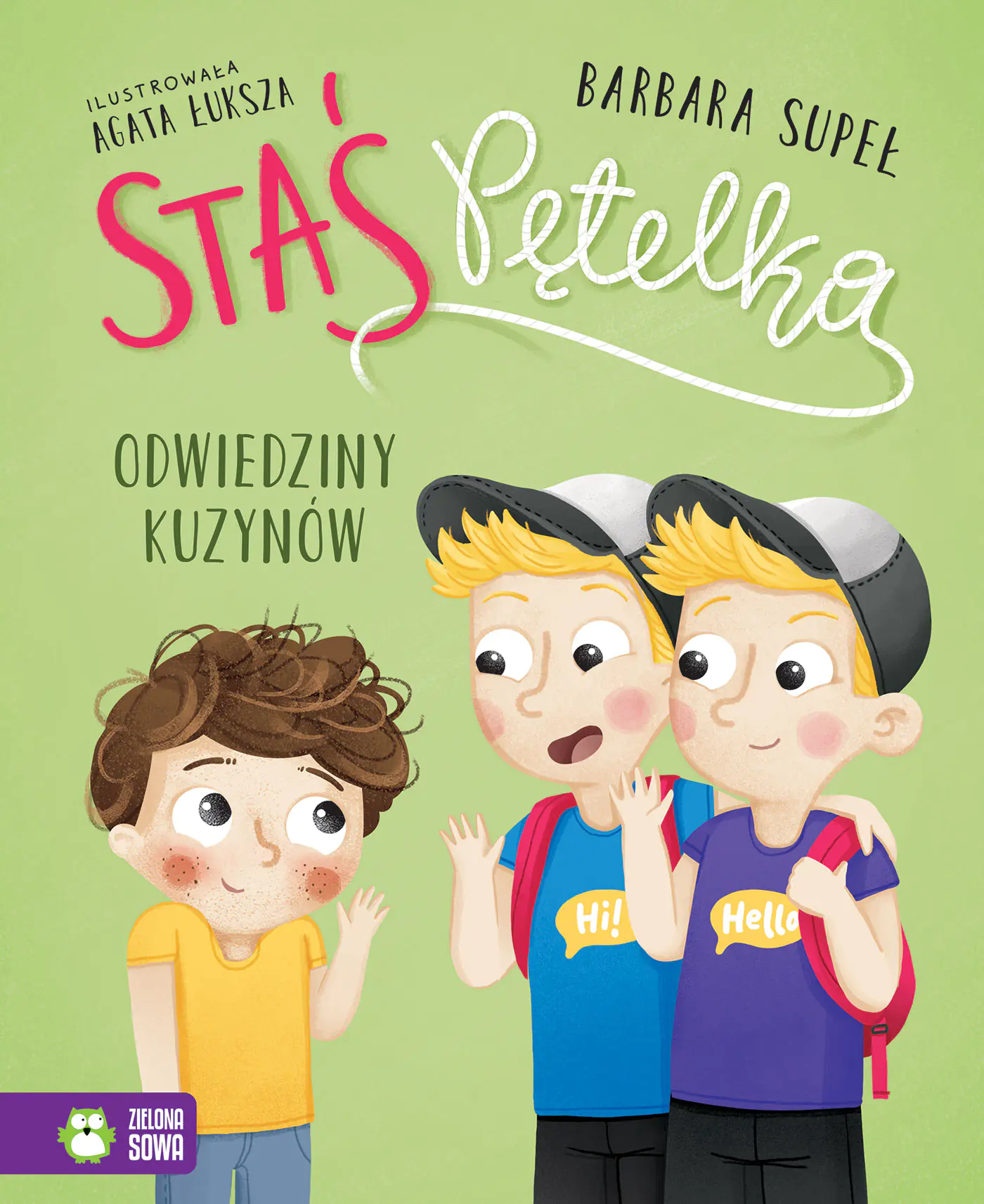Książka - Staś Pętelka. Odwiedziny kuzynów