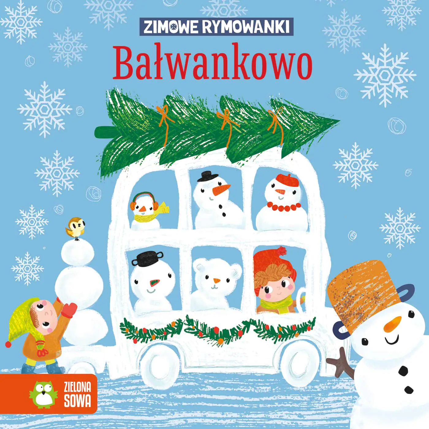 Książka - Zimowe rymowanki. Bałwankowo