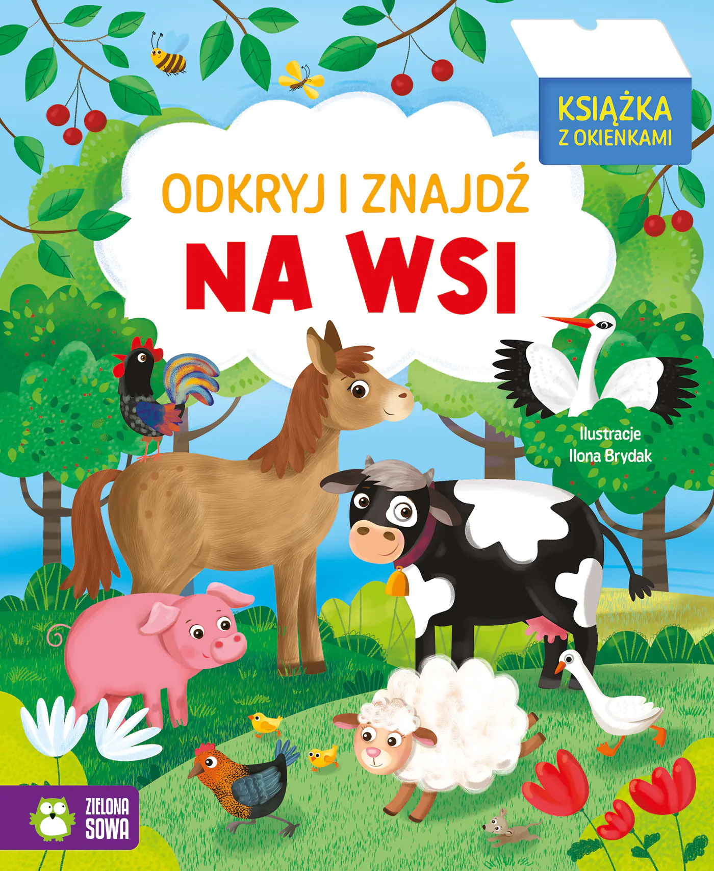 Książka - Odkryj i znajdź. Na wsi