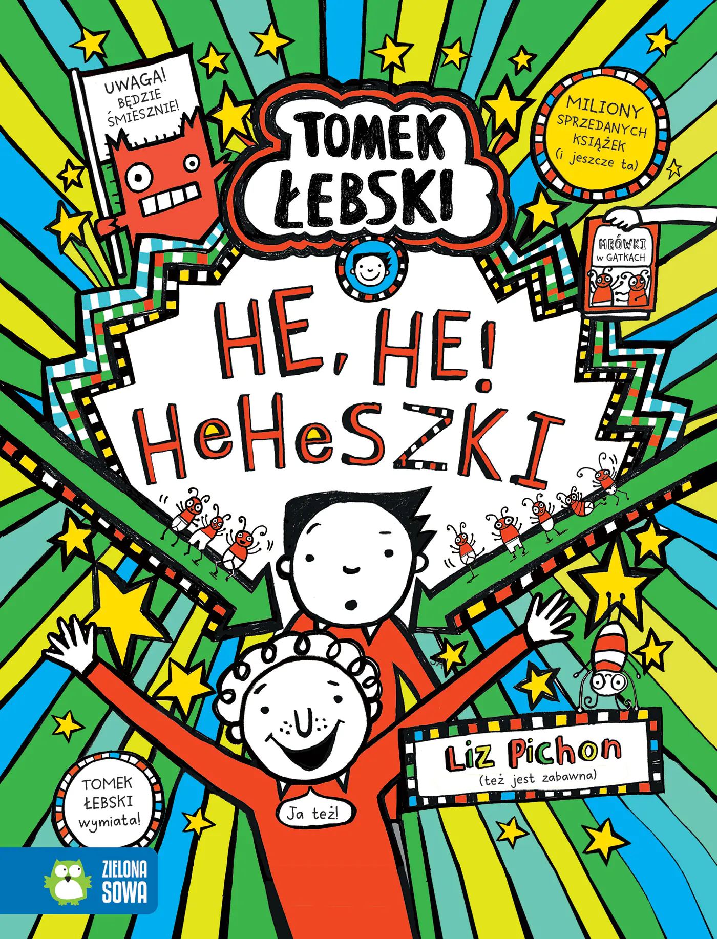 Książka - He, He! Heheszki. Tomek Łebski