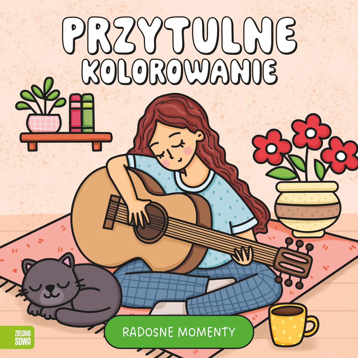 Książka - Radosne momenty. Przytulne kolorowanie