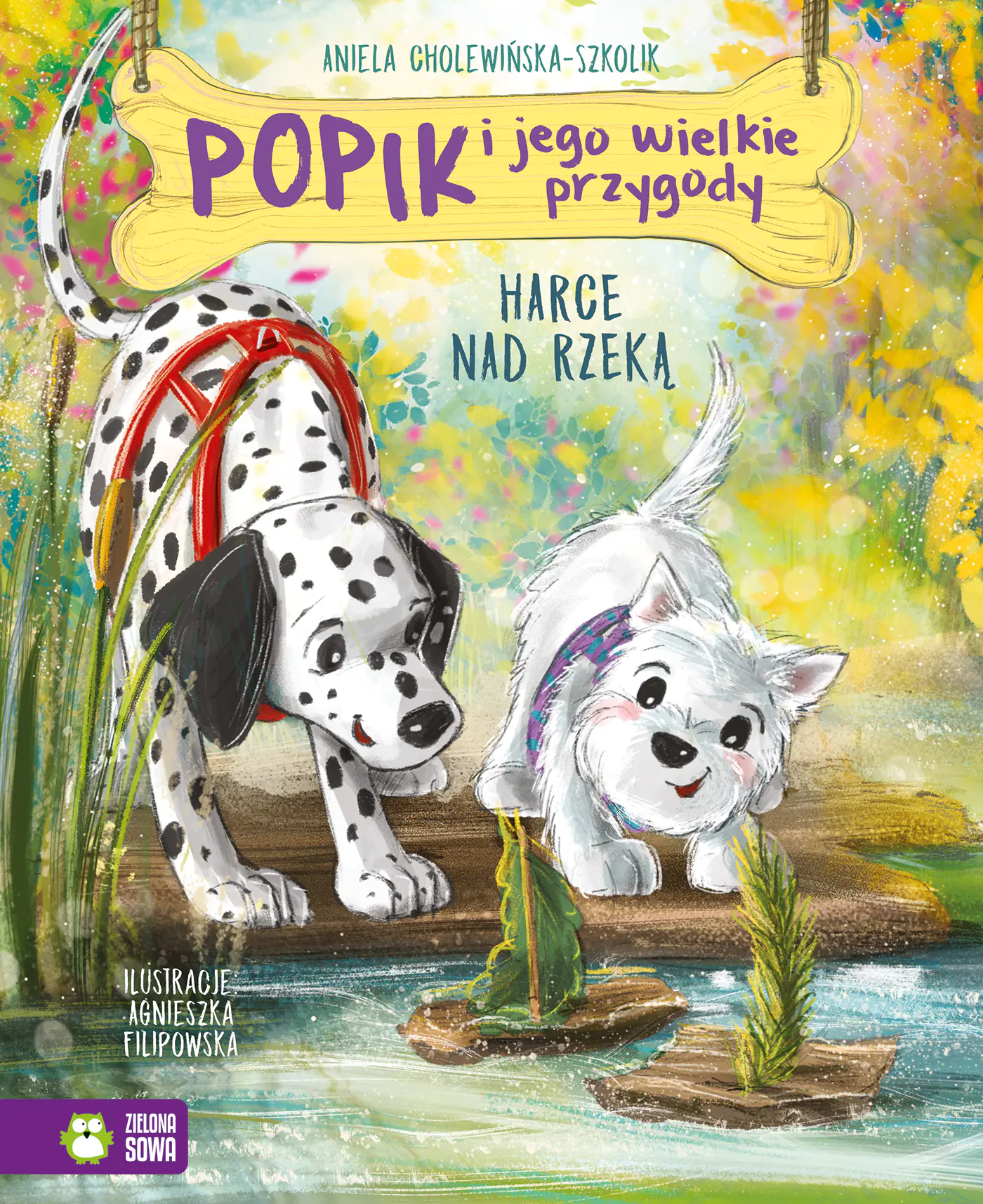 Książka - Popik i jego wielkie przygody. Harce nad rzeką