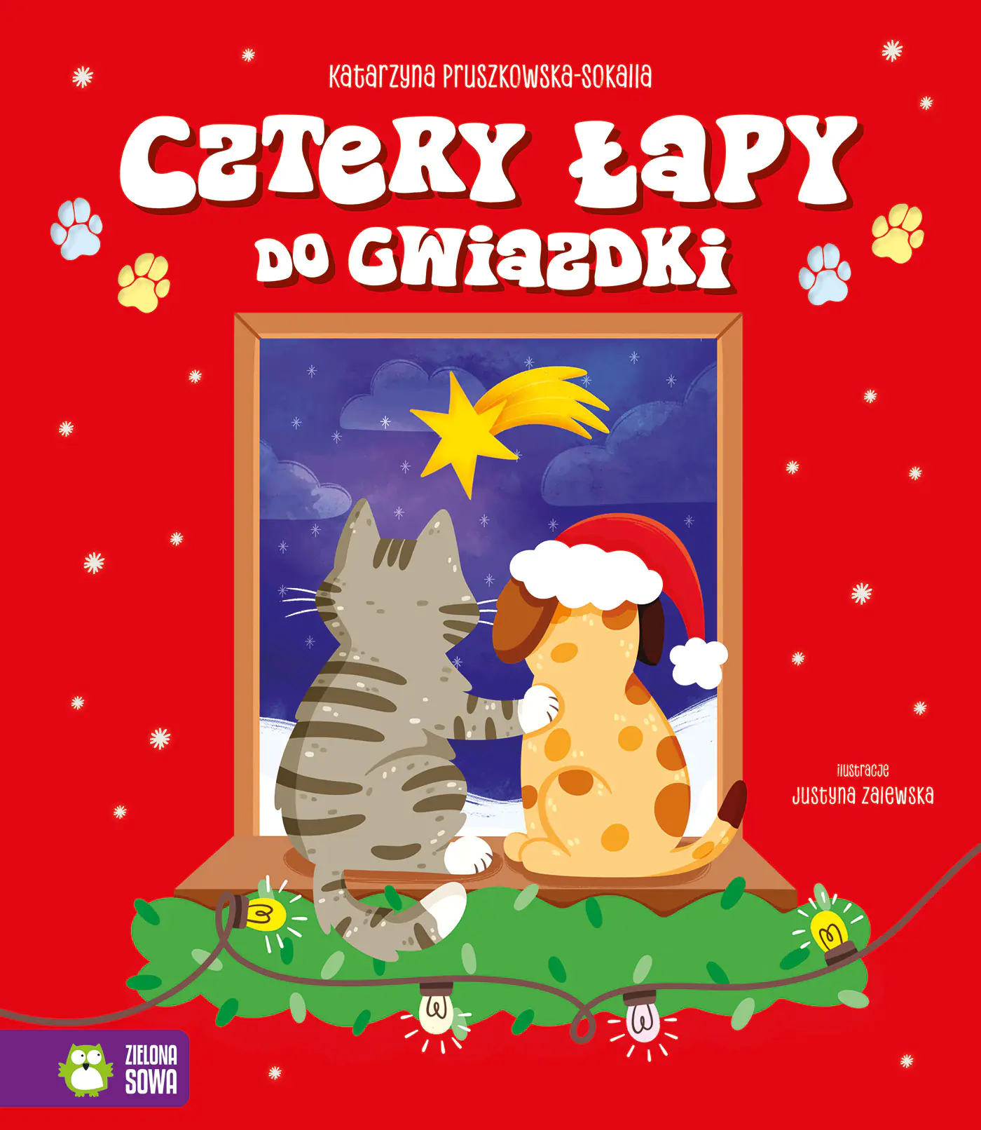 Książka - Cztery łapy do Gwiazdki