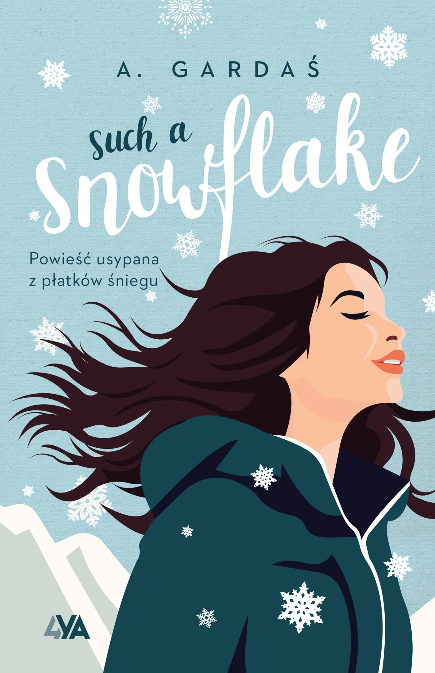 Książka - Such a Snowflake (barwione brzegi)