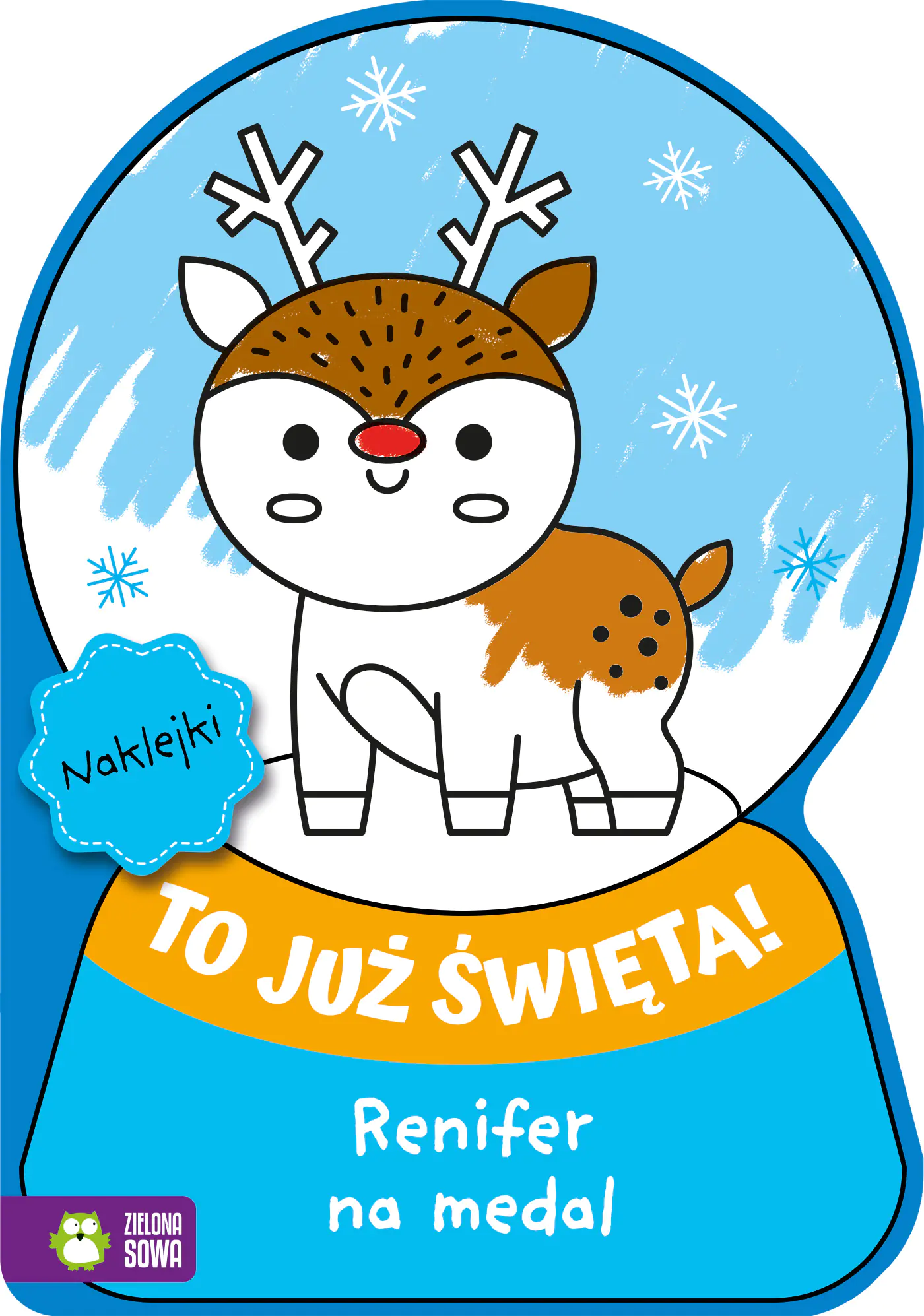 Książka - Renifer na medal. To już Święta!