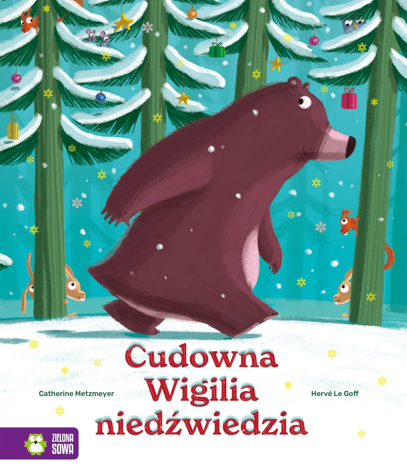 Książka - Cudowna Wigilia niedźwiedzia