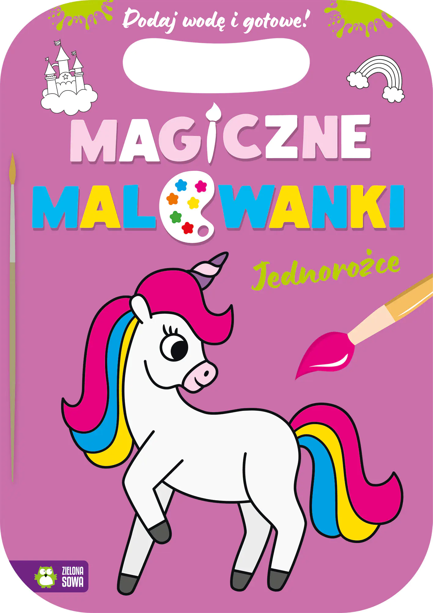 Książka - Magiczne malowanki. Jednorożce