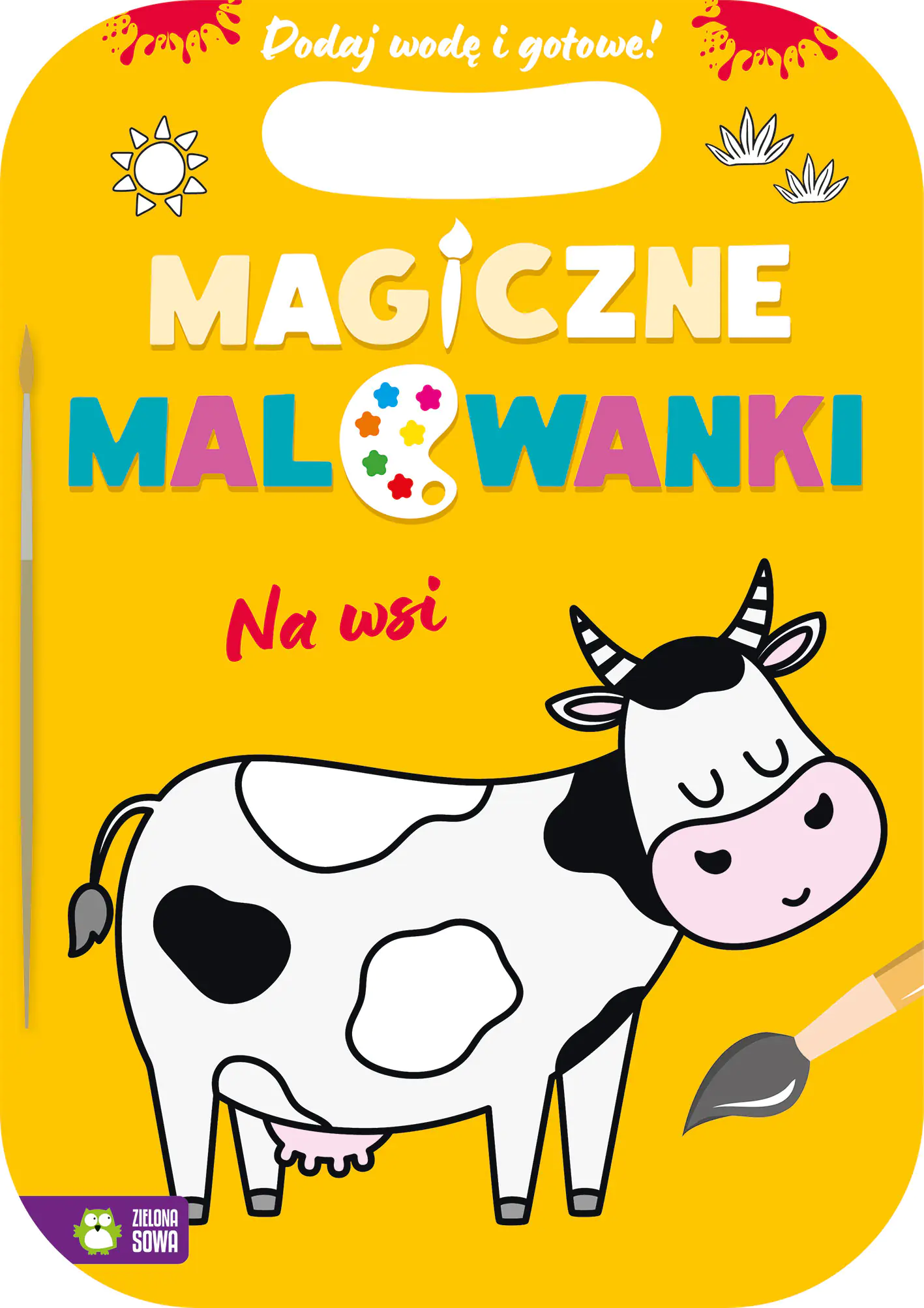 Książka - Magiczne malowanki. Na wsi