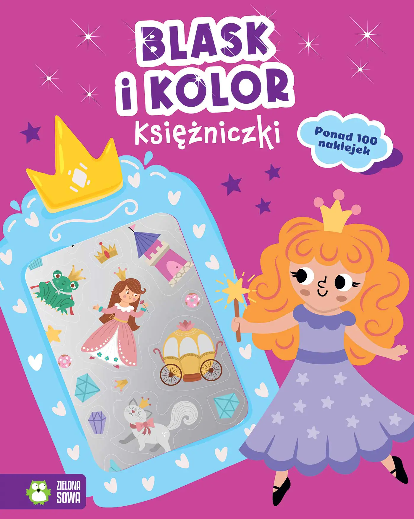 Książka - Blask i kolor. Księżniczki
