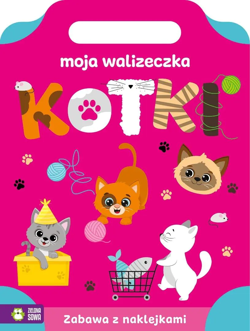 Książka - Moja walizeczka. Kotki