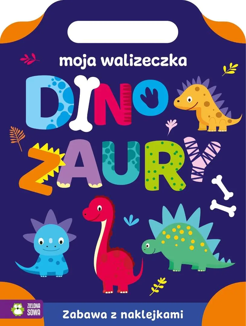 Książka - Moja walizeczka. Dinozaury