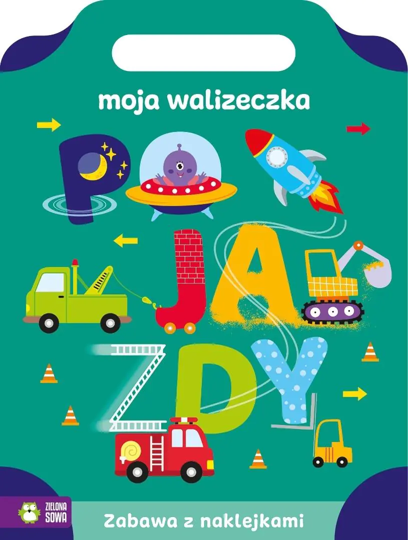 Książka - Moja walizeczka. Pojazdy