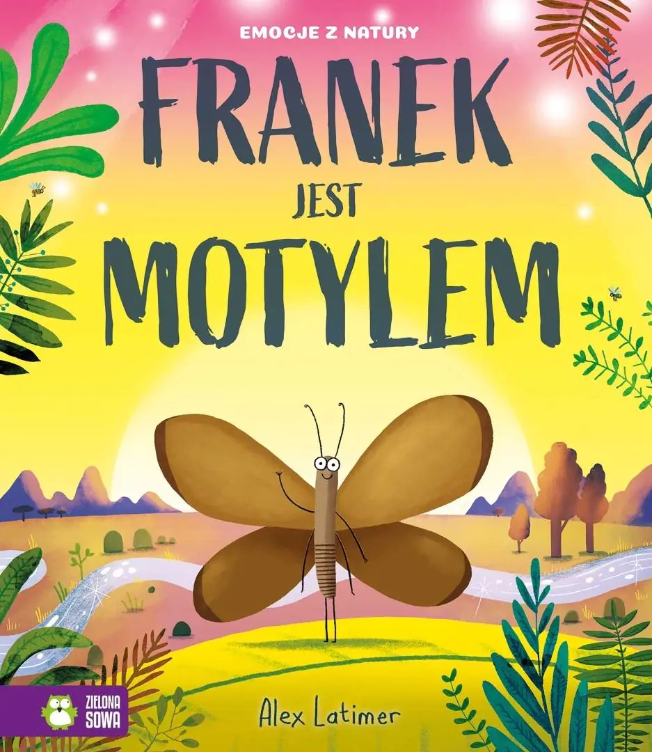 Książka - Emocje z natury. Franek jest motylem