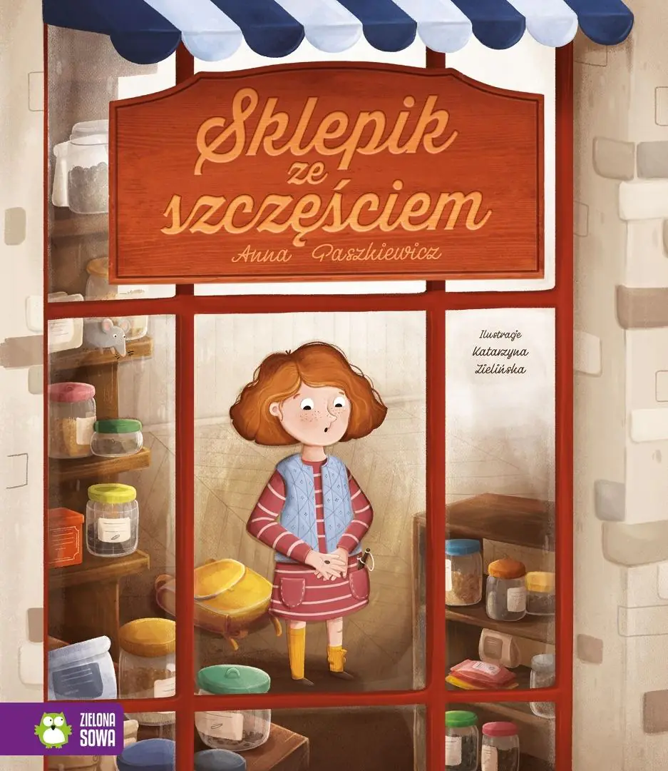 Książka - Sklepik ze szczęściem