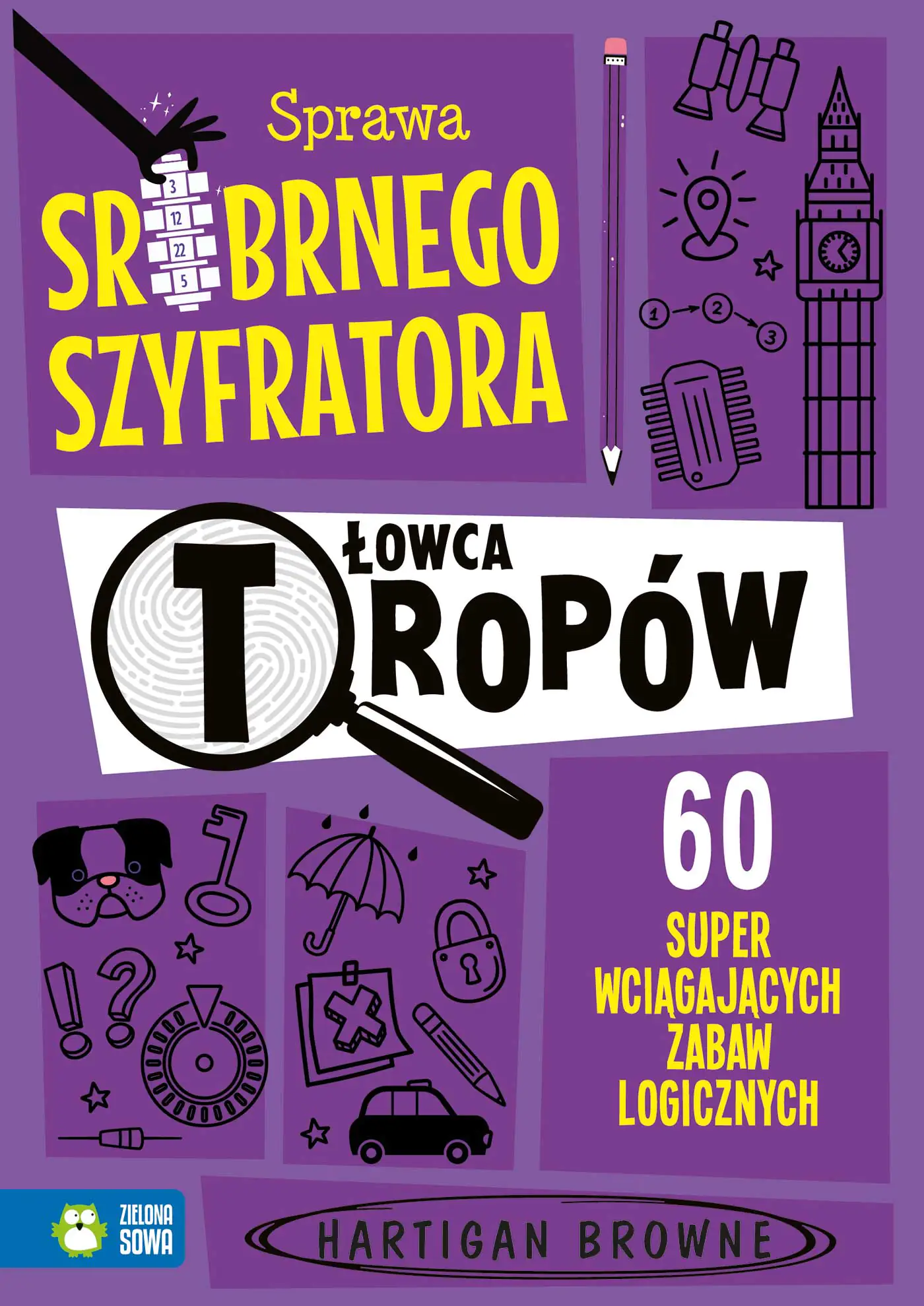 Książka - Łowca tropów. Sprawa srebrnego szyfratora