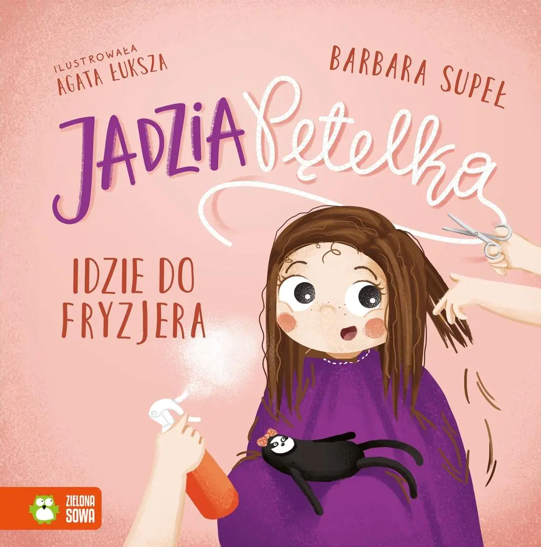 Książka - Jadzia Pętelka idzie do fryzjera
