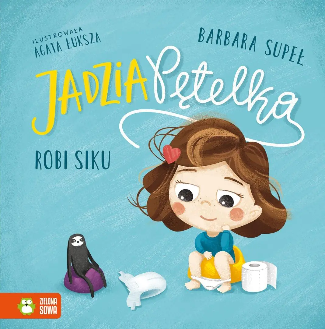 Książka - Jadzia Pętelka robi siku