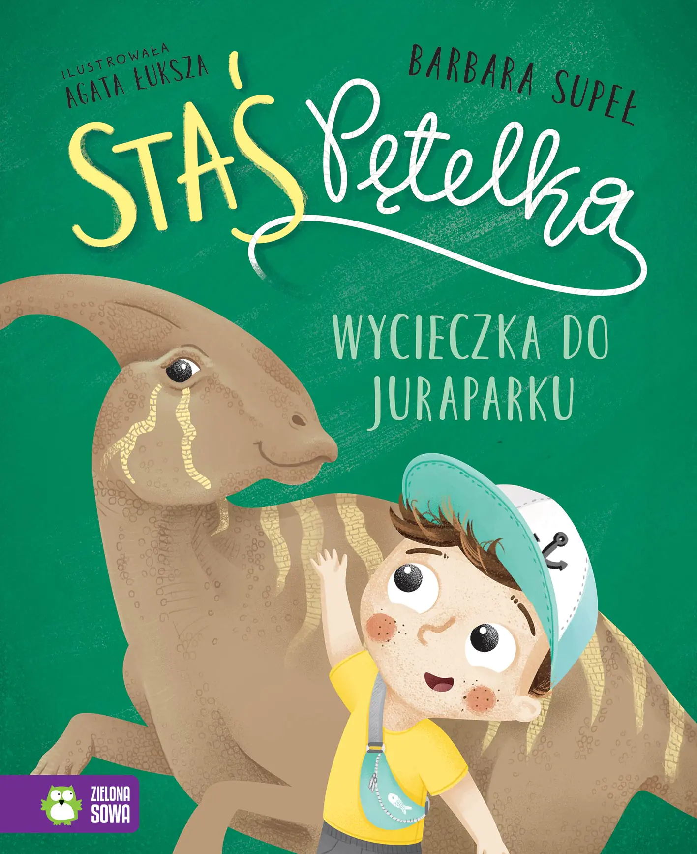 Książka - Staś Pętelka. Wycieczka do juraparku