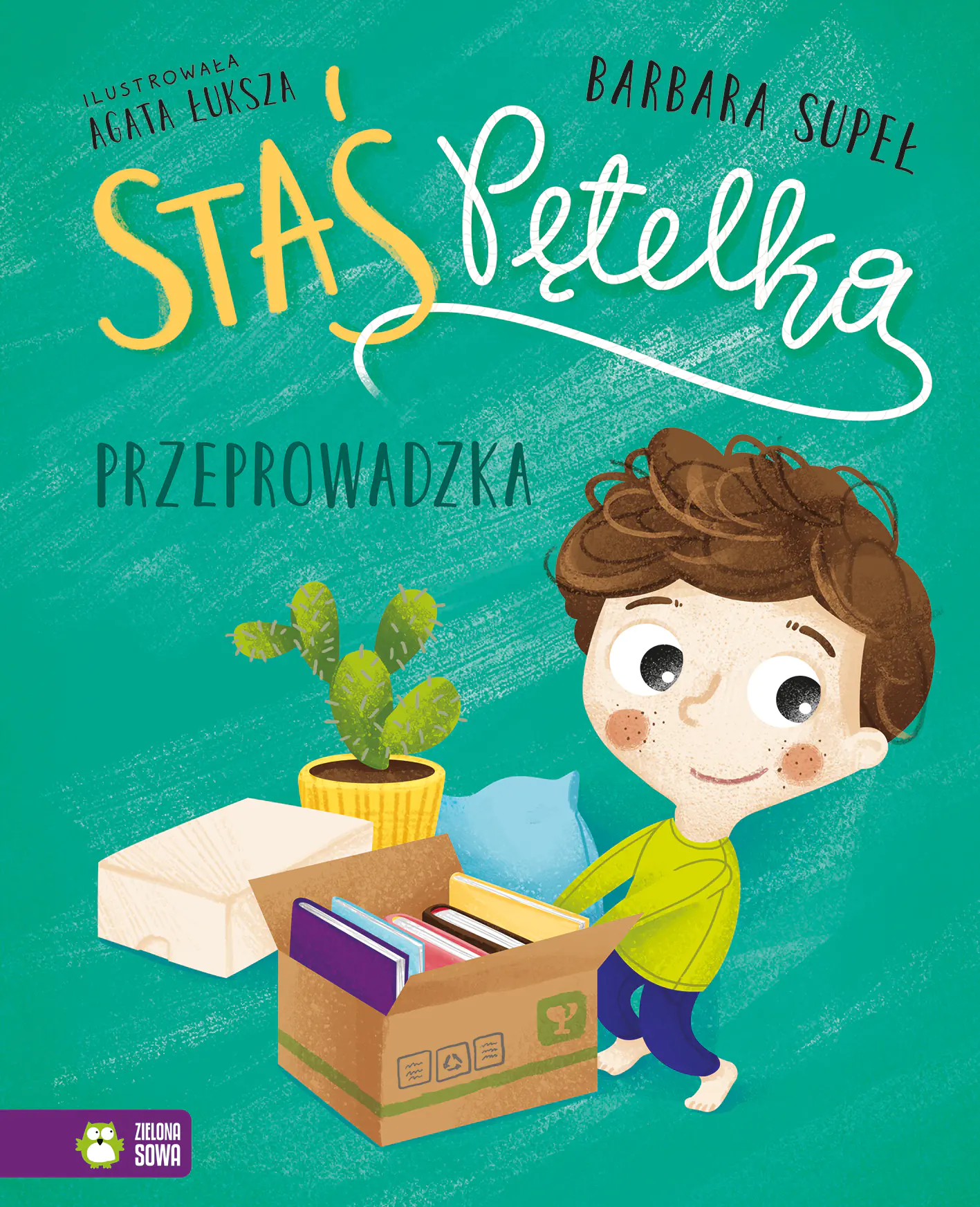 Książka - Staś Pętelka. Przeprowadzka