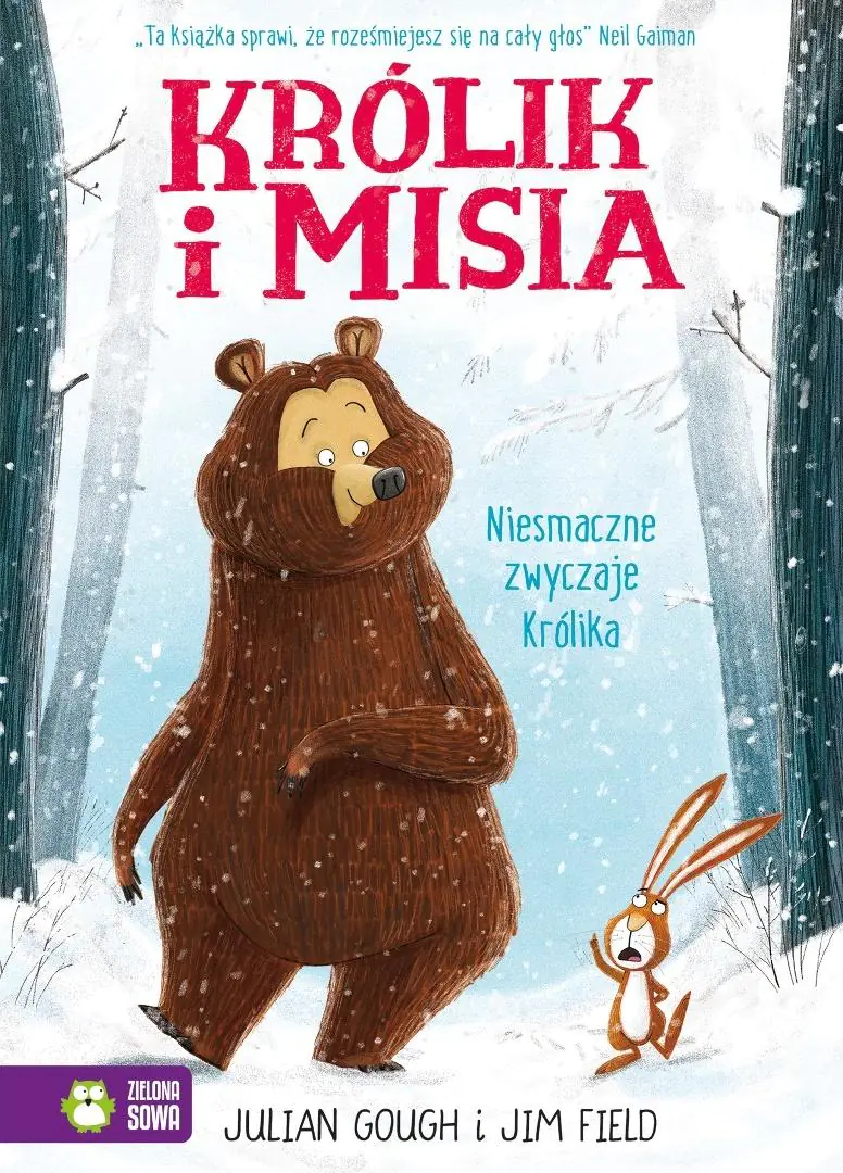 Książka - Królik i Misia. Niesmaczne zwyczaje Królika