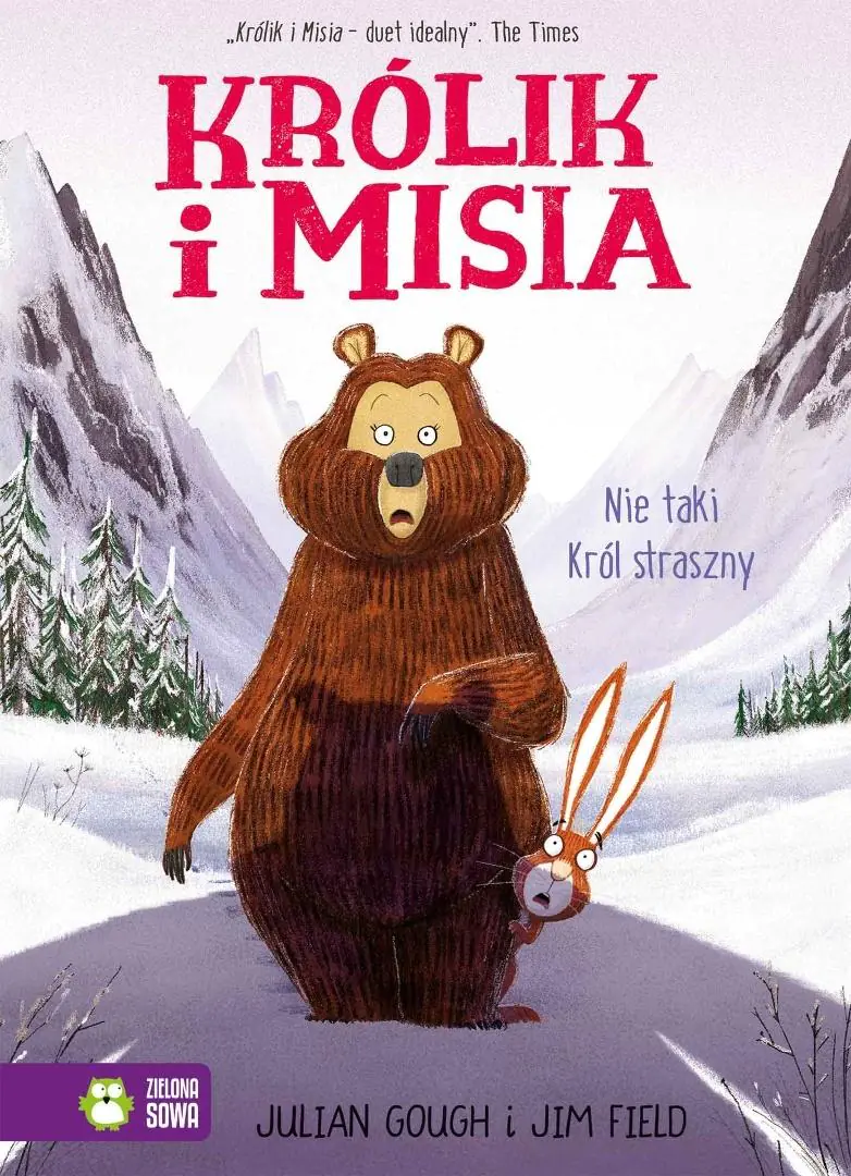Książka - Królik i Misia. Nie taki Król straszny