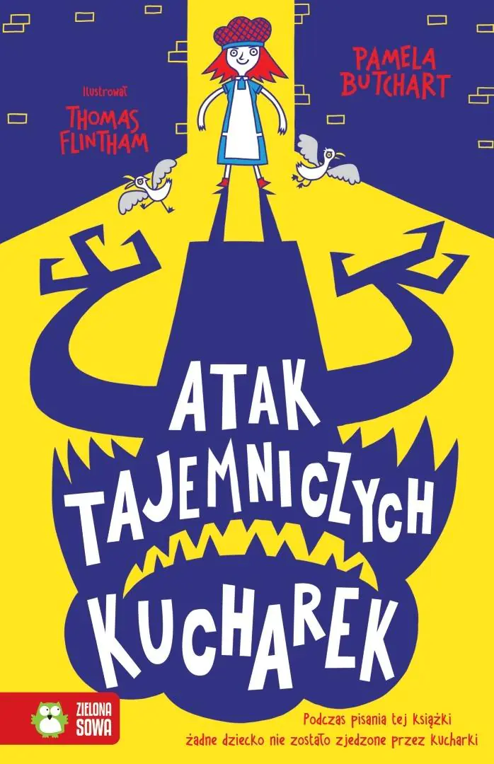 Książka - Atak tajemniczych kucharek. Szkolne szaleństwa