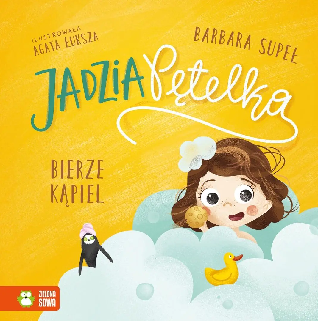 Książka - Jadzia Pętelka bierze kąpiel