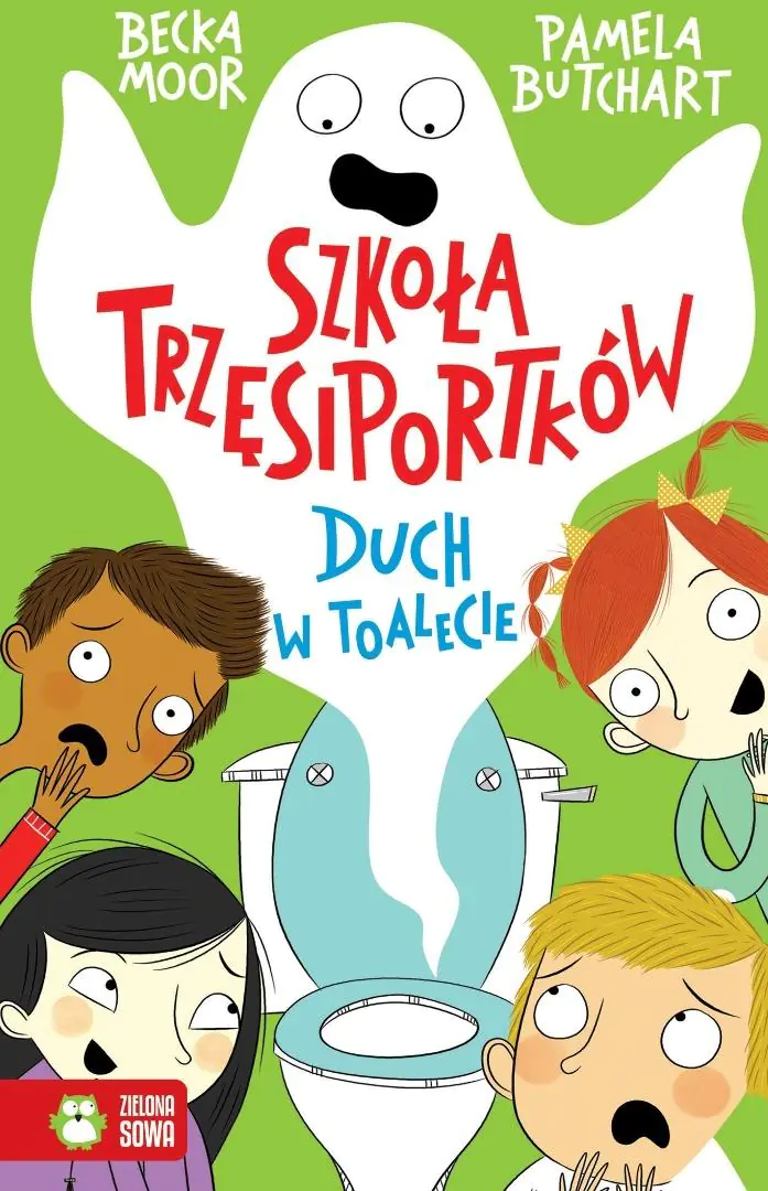 Książka - Duch w toalecie. Szkoła Trzęsiportków