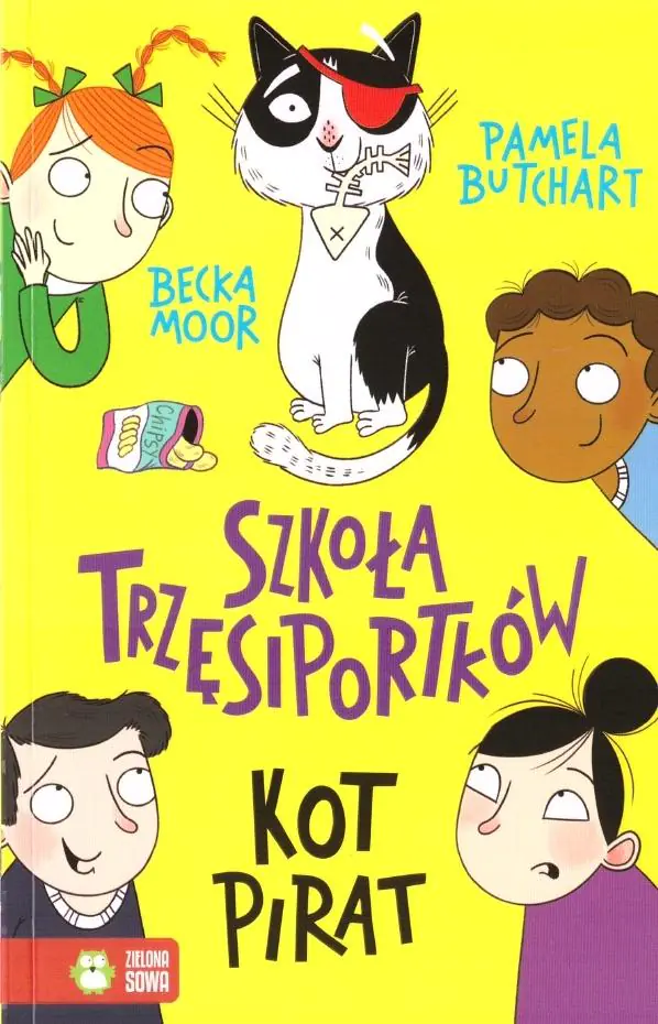 Książka - Szkoła Trzęsiportków. Kot pirat