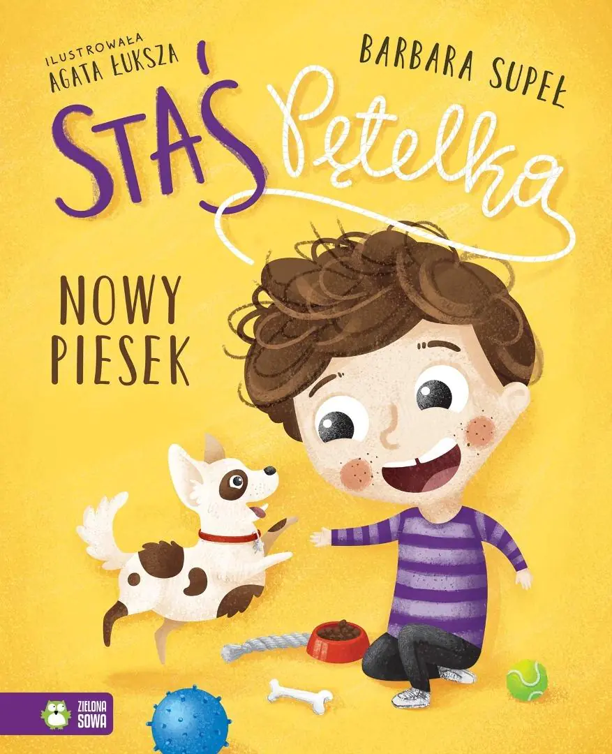 Książka - Staś Pętelka. Nowy piesek