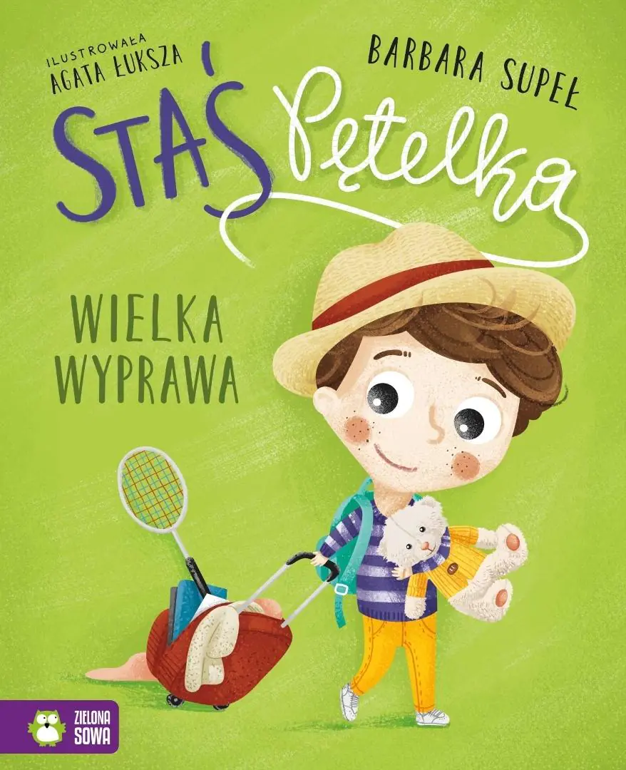 Książka - Staś Pętelka. Wielka wyprawa