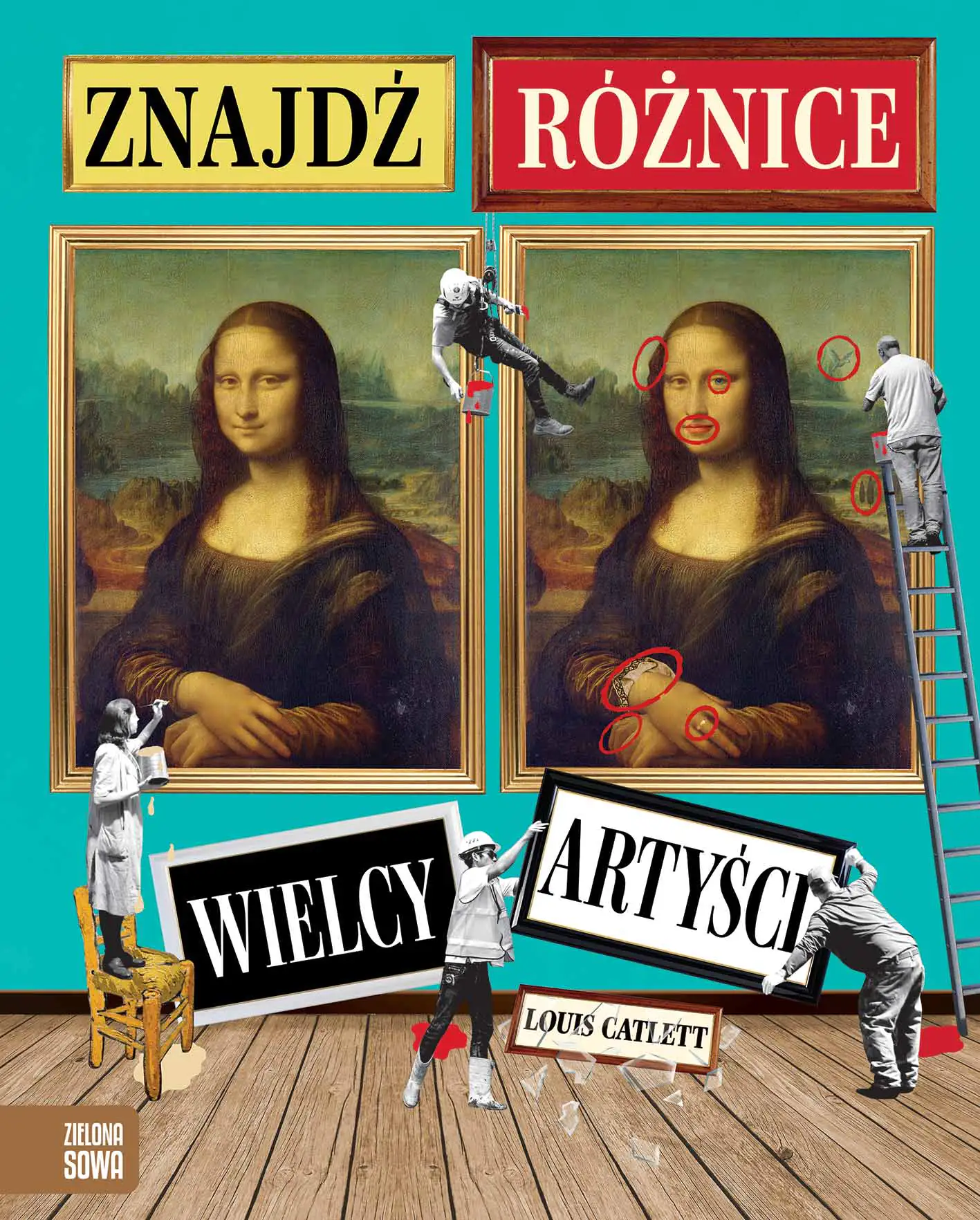Książka - Znajdź różnice. Wielcy artyści