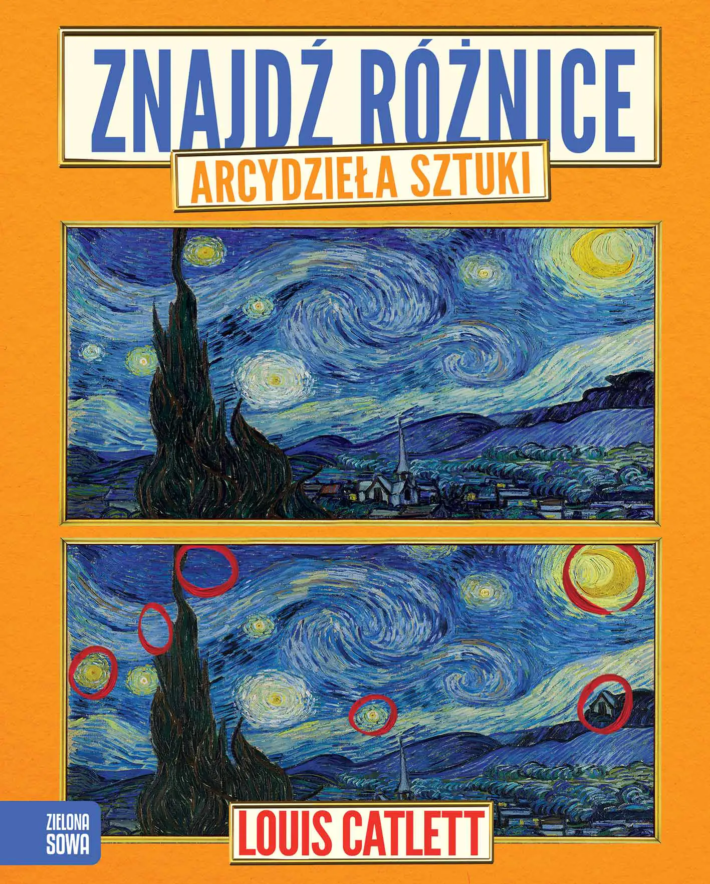 Książka - Znajdź różnice. Arcydzieła sztuki