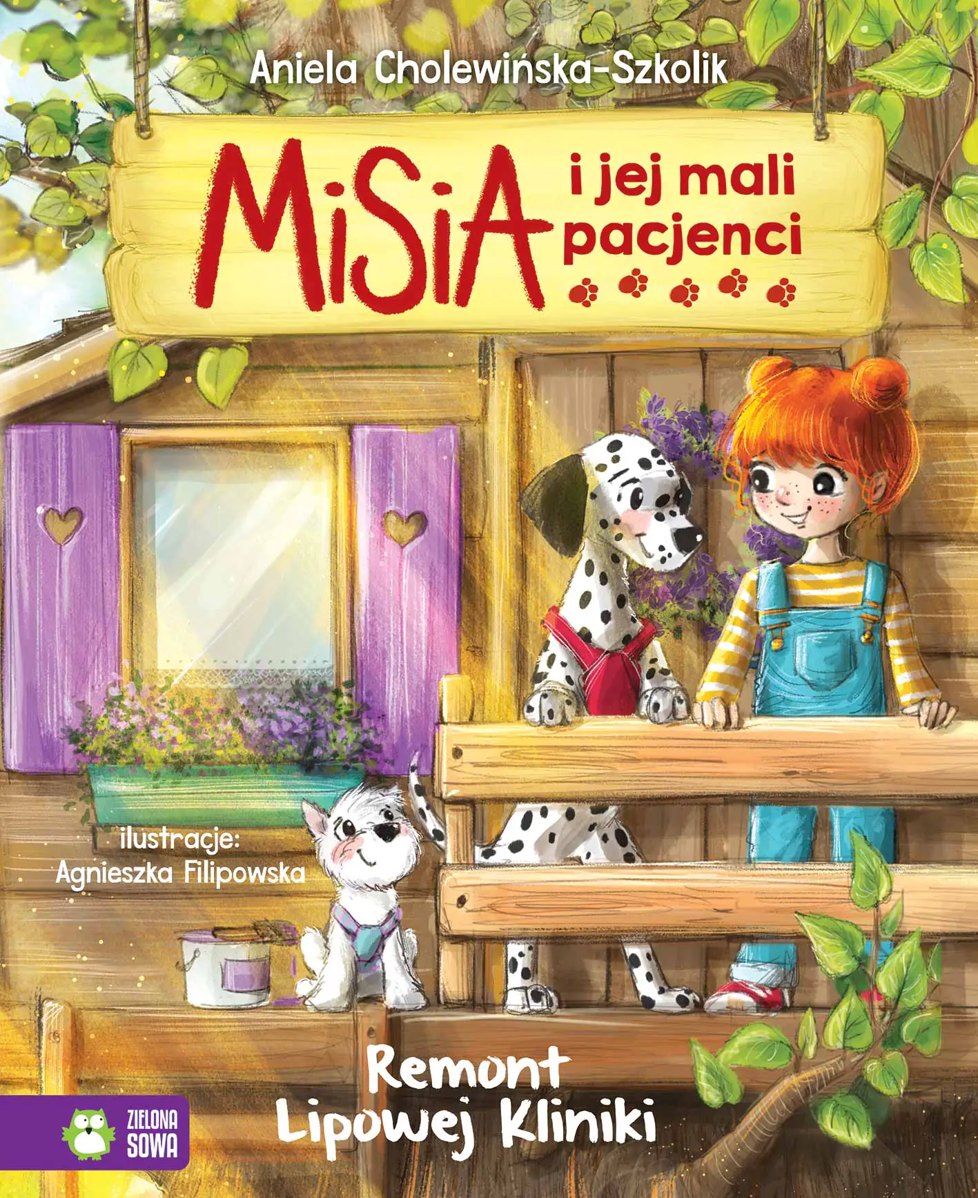 Książka - Misia i jej mali pacjenci. Remont Lipowej Kliniki