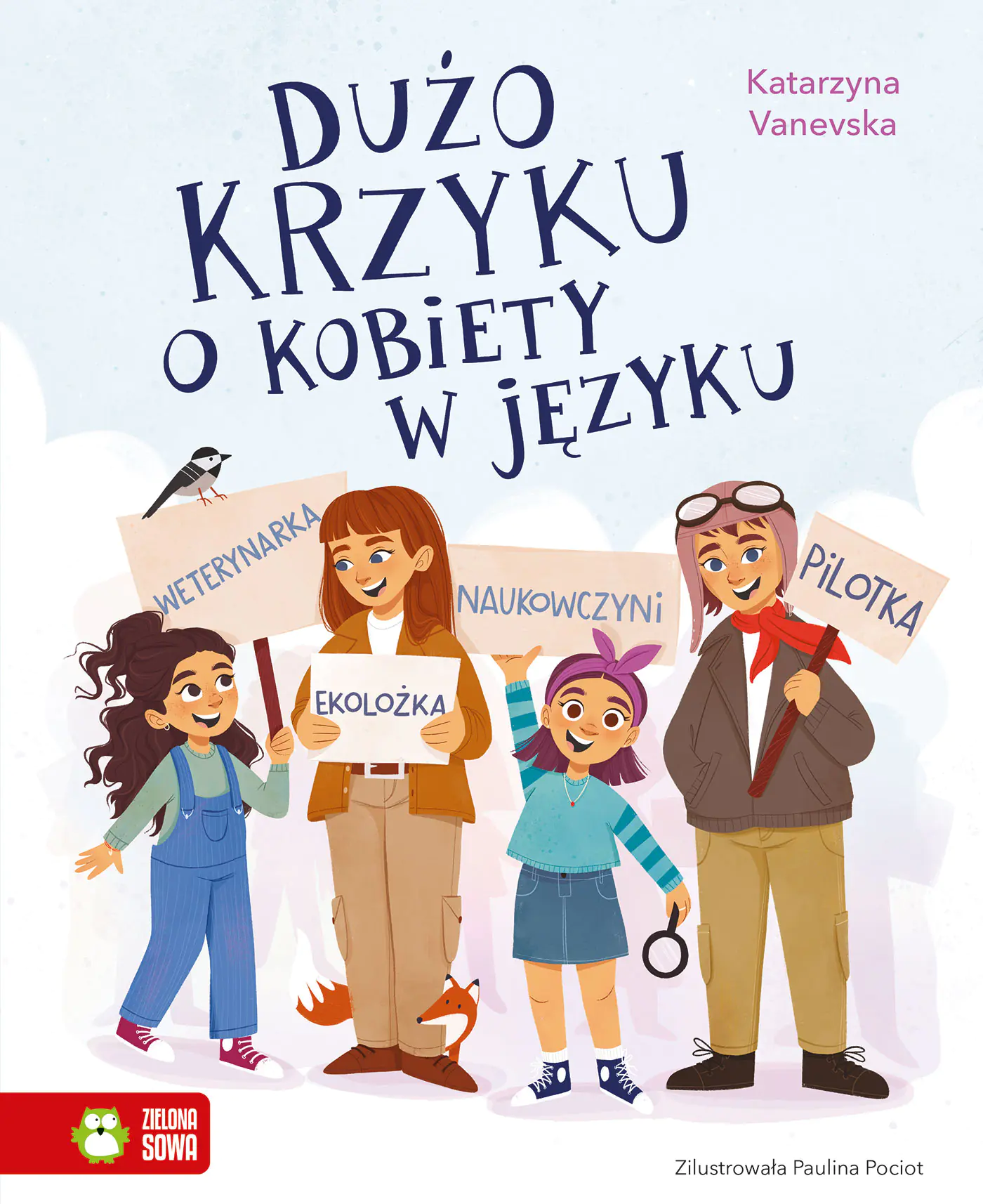 Książka - Dużo krzyku o kobiety w języku