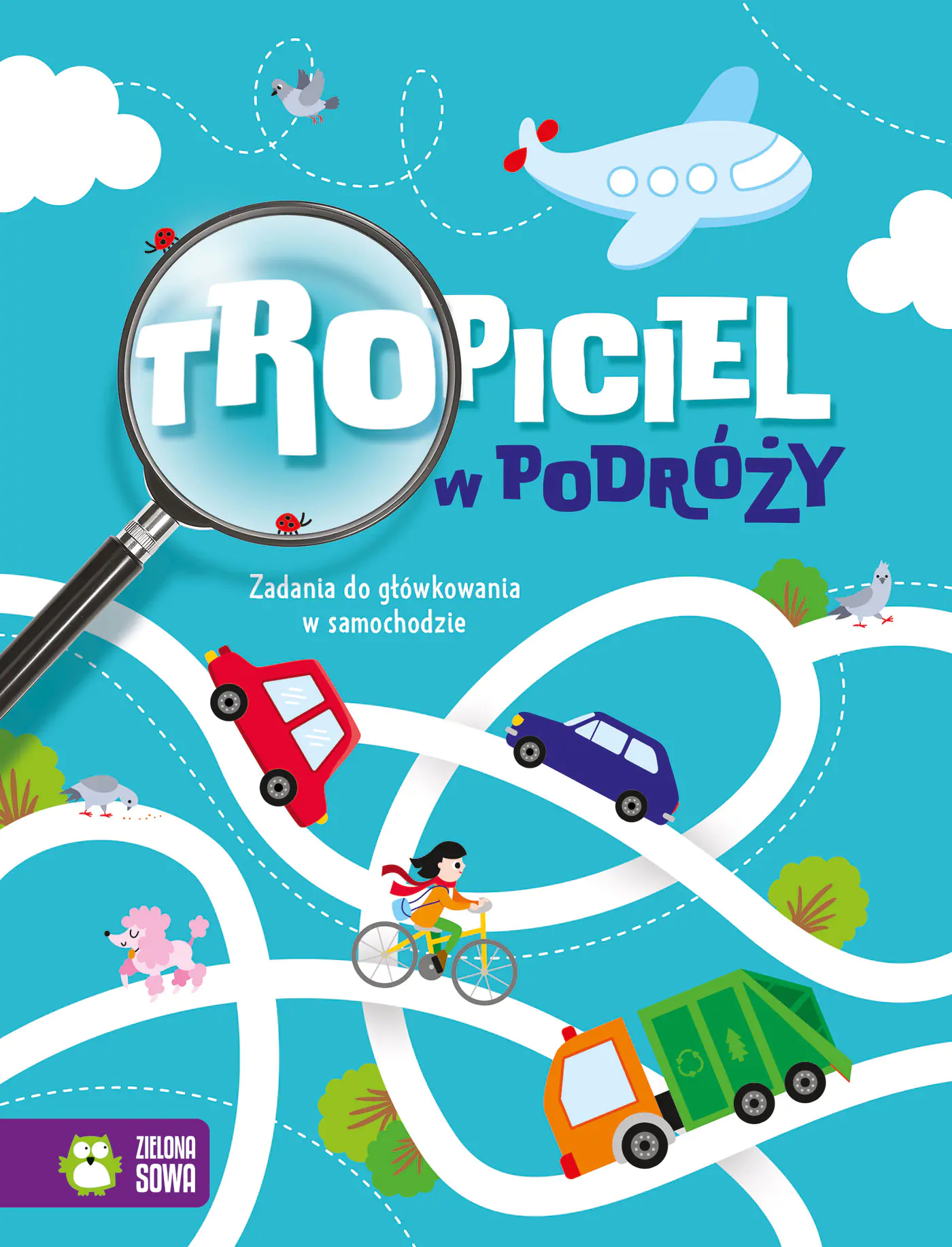 Książka - Tropiciel w podróży. Zadania do główkowania w samochodzie