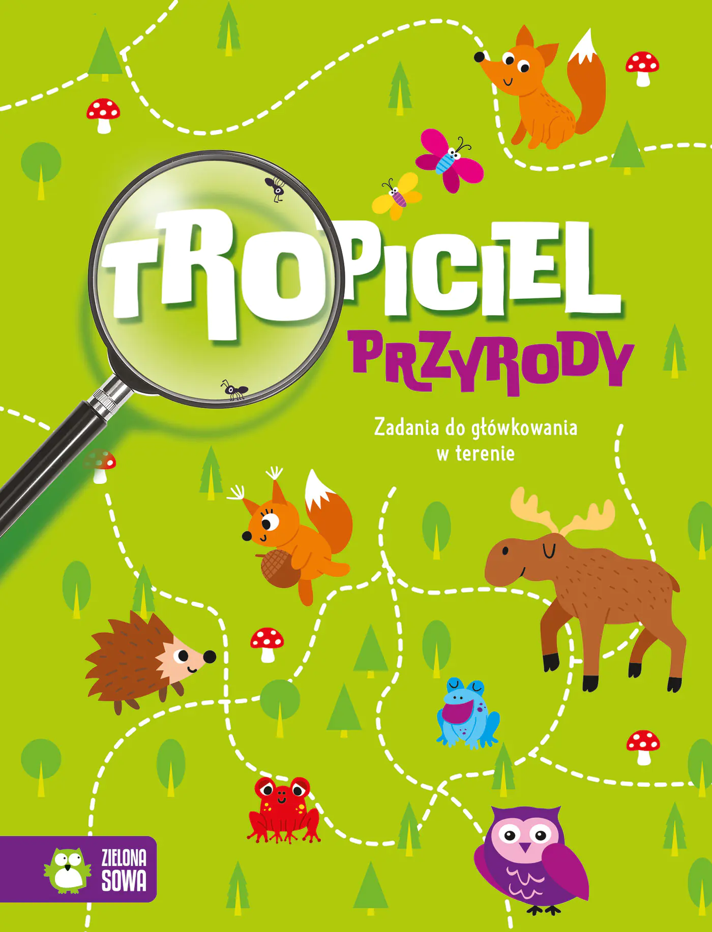 Książka - Tropiciel przyrody. Zadania do główkowania w terenie