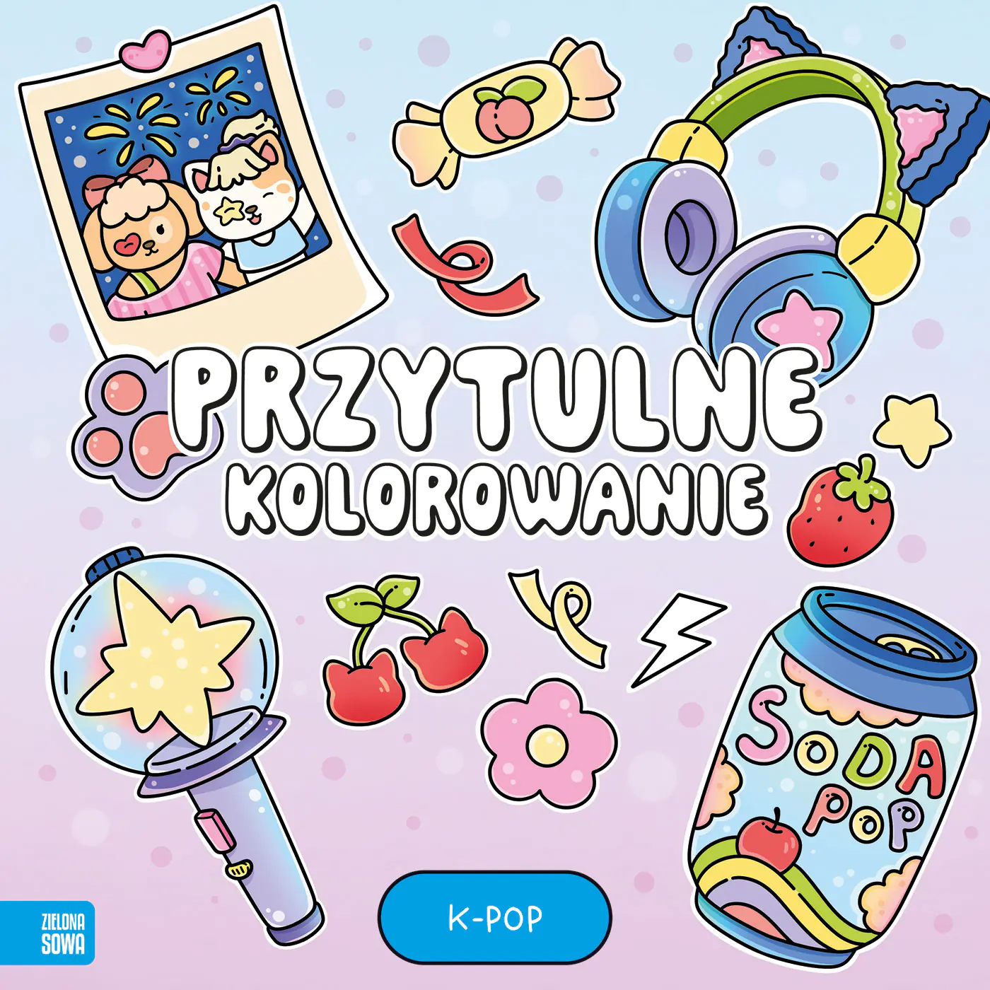 Książka - Przytulne kolorowanie. K-pop