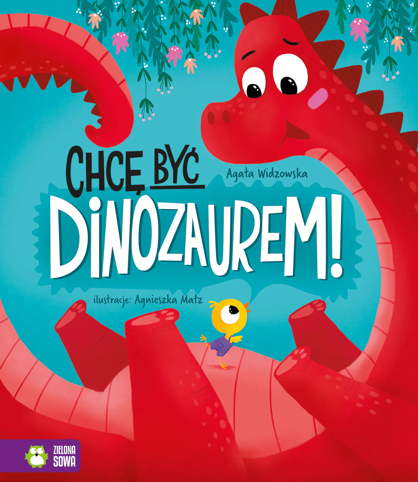 Książka - Chcę być dinozaurem