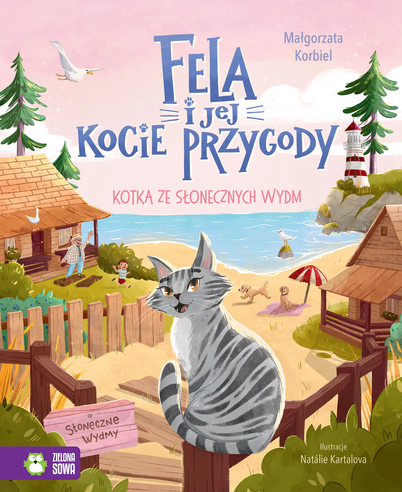 Książka - Fela i jej kocie przygody. Kotka ze słonecznych wydm