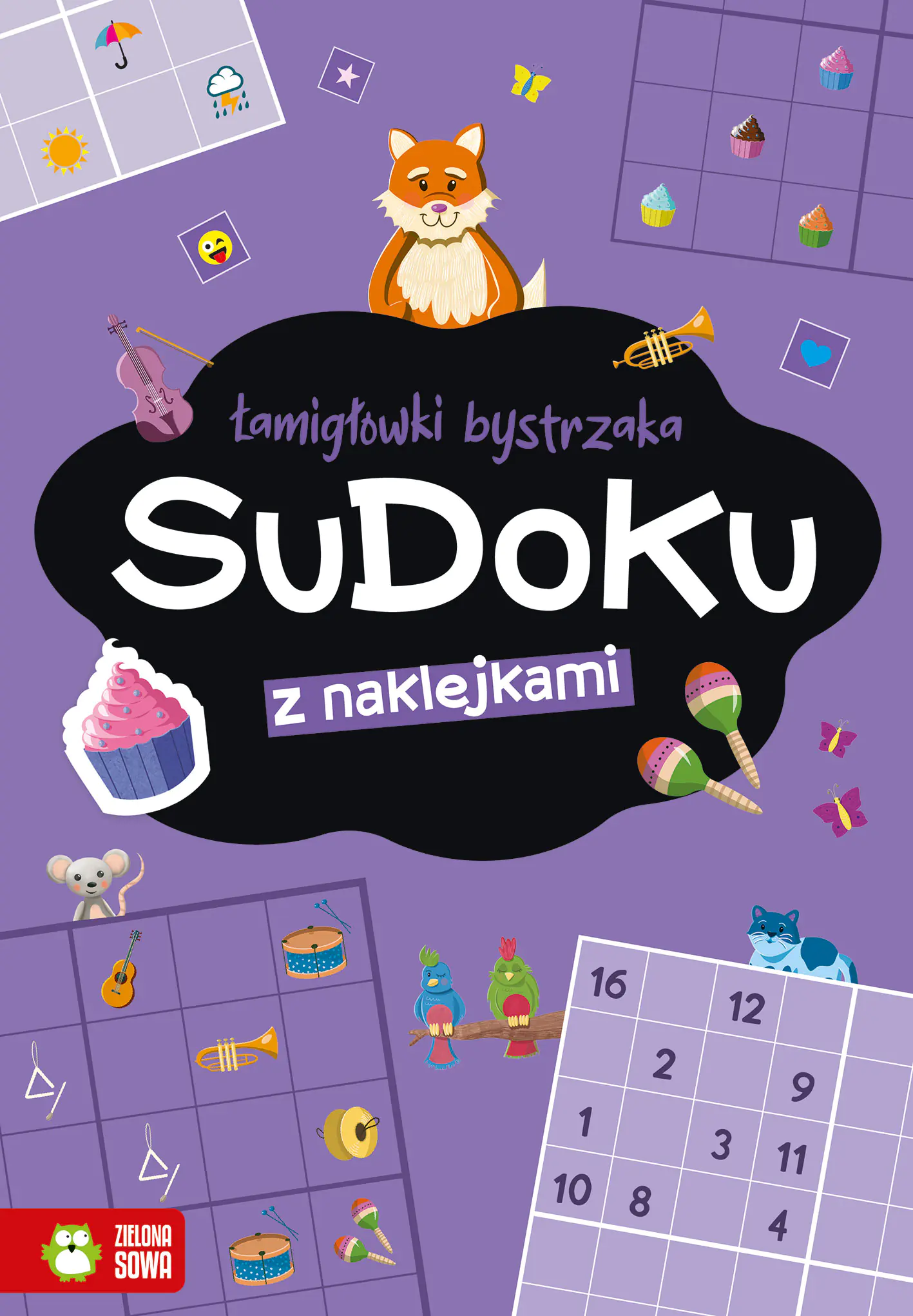 Książka - Łamigłówki bystrzaka. Sudoku