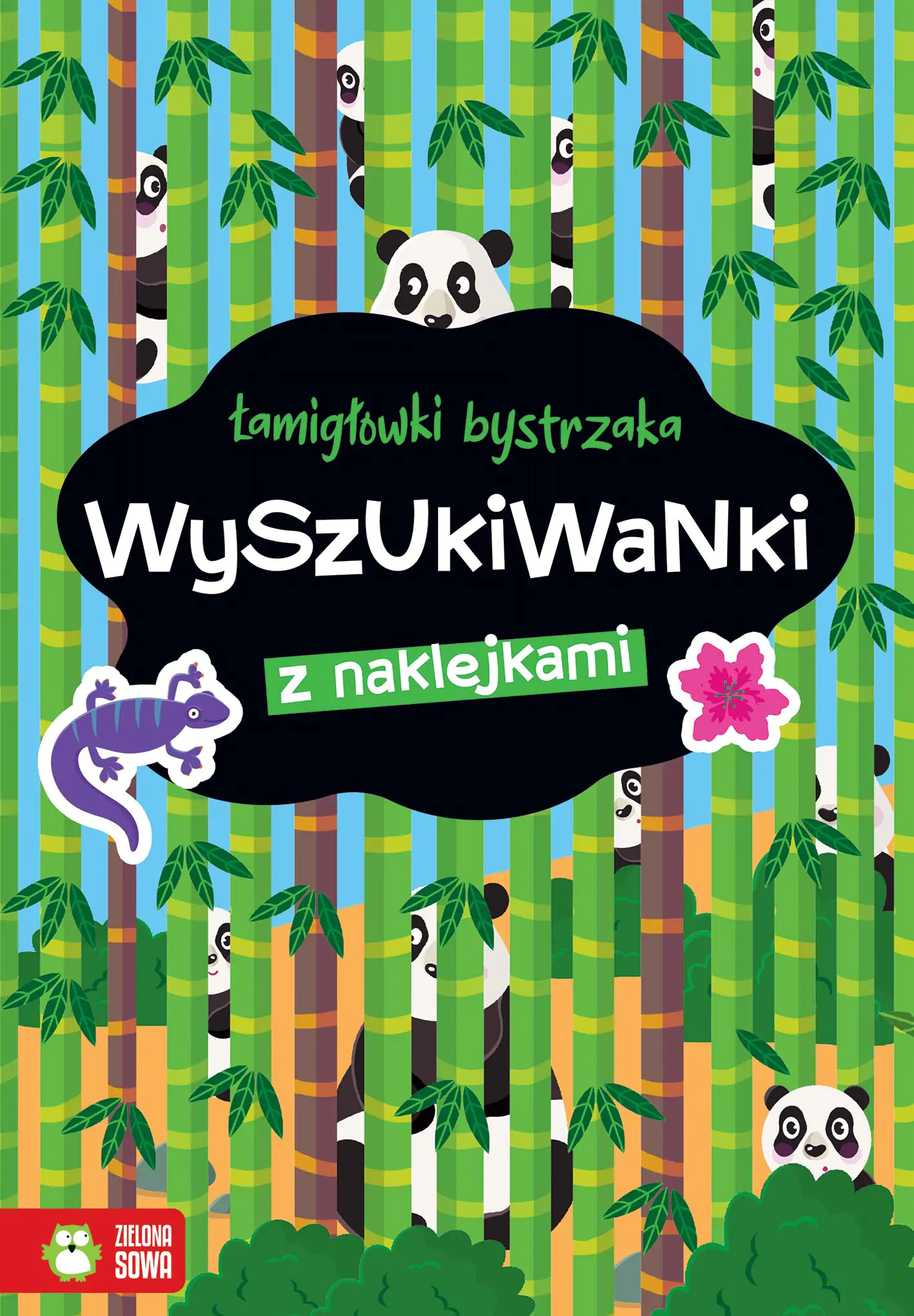 Książka - Łamigłówki bystrzaka. Wyszukiwanki